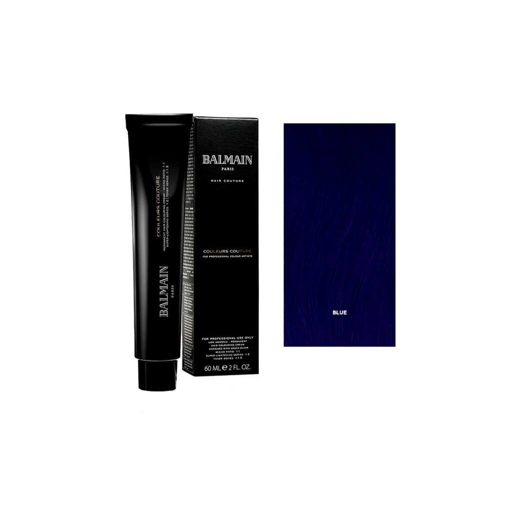 Balmain Haarpflege-Set Professionnel, Couleurs Couture, permanente Haarfarbe, Blau, 60 ml
