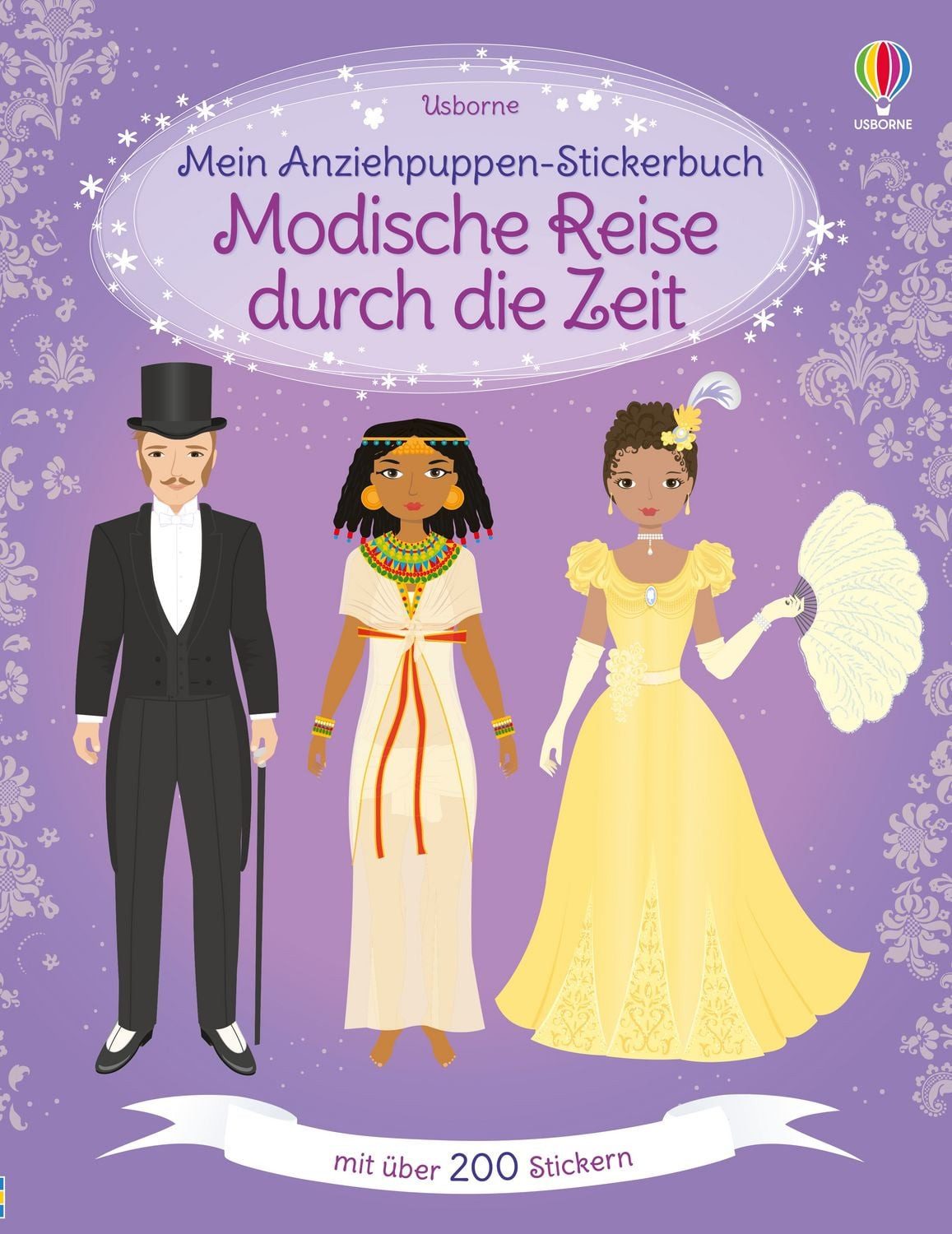Mein Anziehpuppen-Stickerbuch: Modische Reise durch die Zeit / Louie Stowell, Lucy Bowman