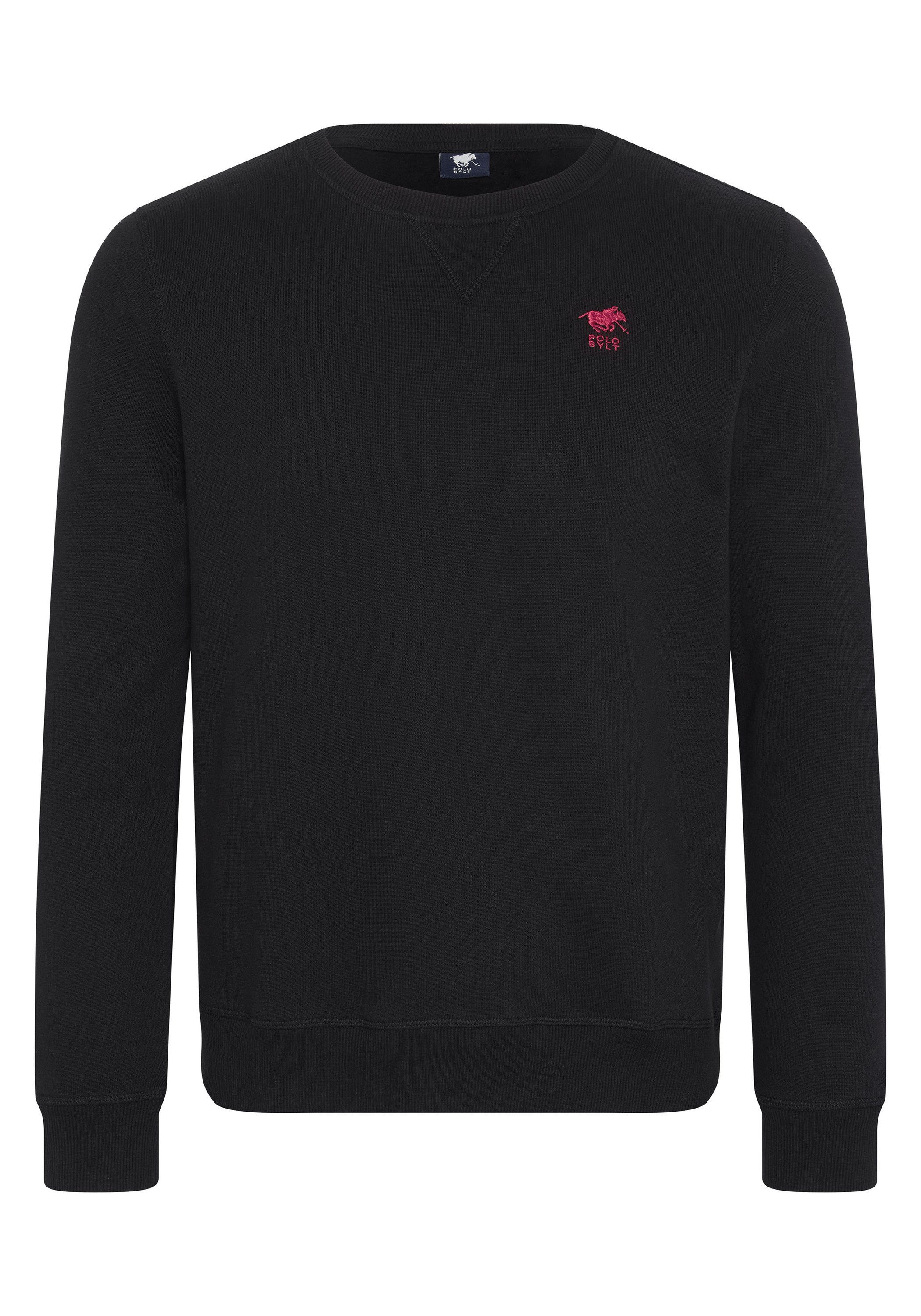 Polo Sylt Sweatshirt mit gesticktem Logo günstig online kaufen