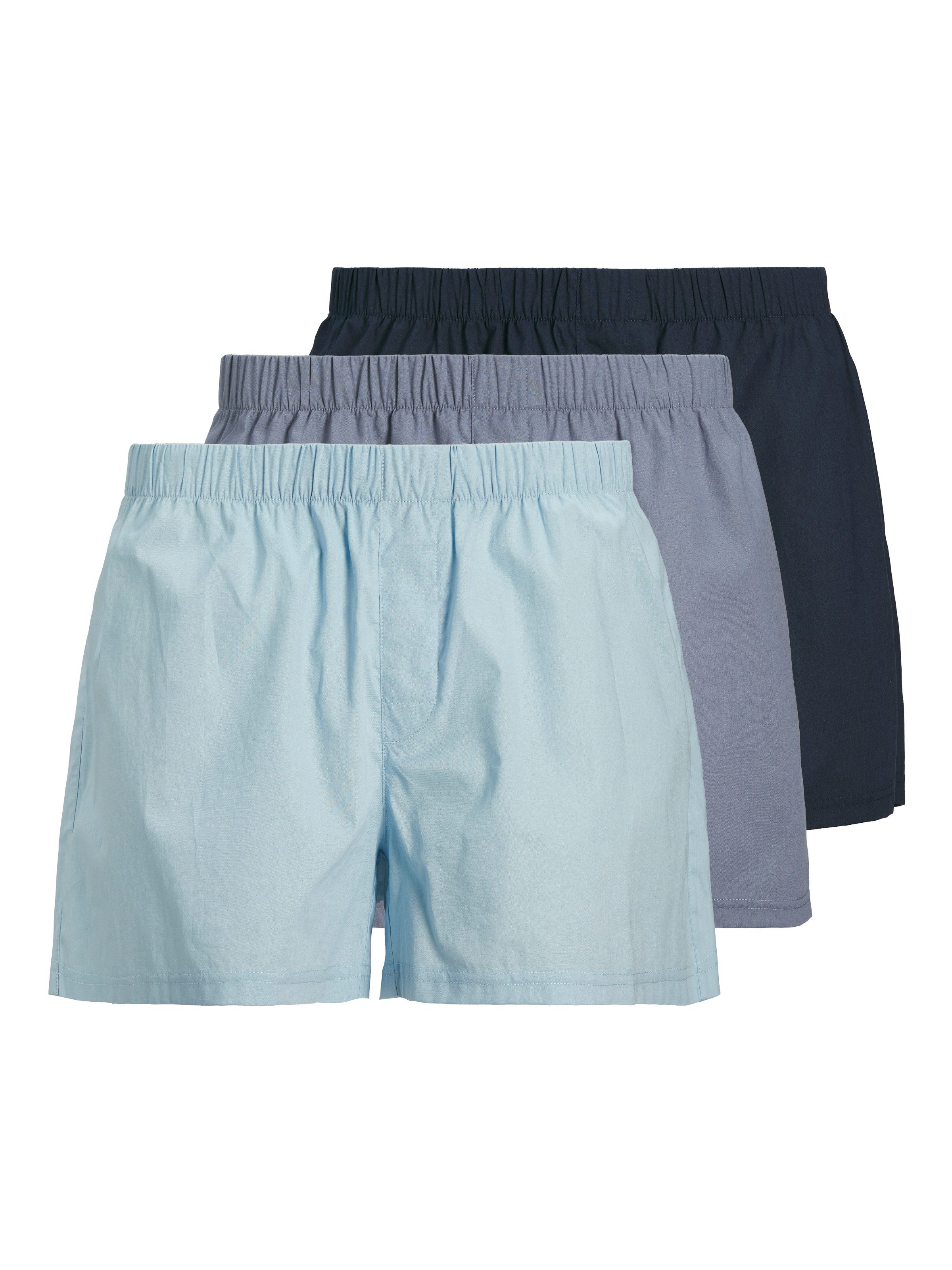 Jack & Jones Boxershorts JACMILANO WOVEN BOXERS 3 PACK NOOS (Packung, 3-St) günstig online kaufen