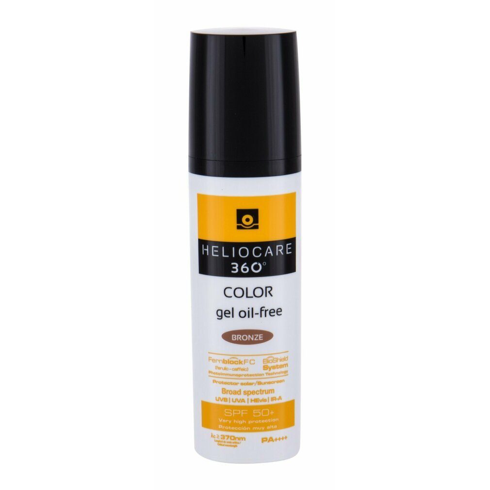 Heliocare Sonnenschutzcreme 360o Color Gel Oil free Spf50 Bronze 50ml