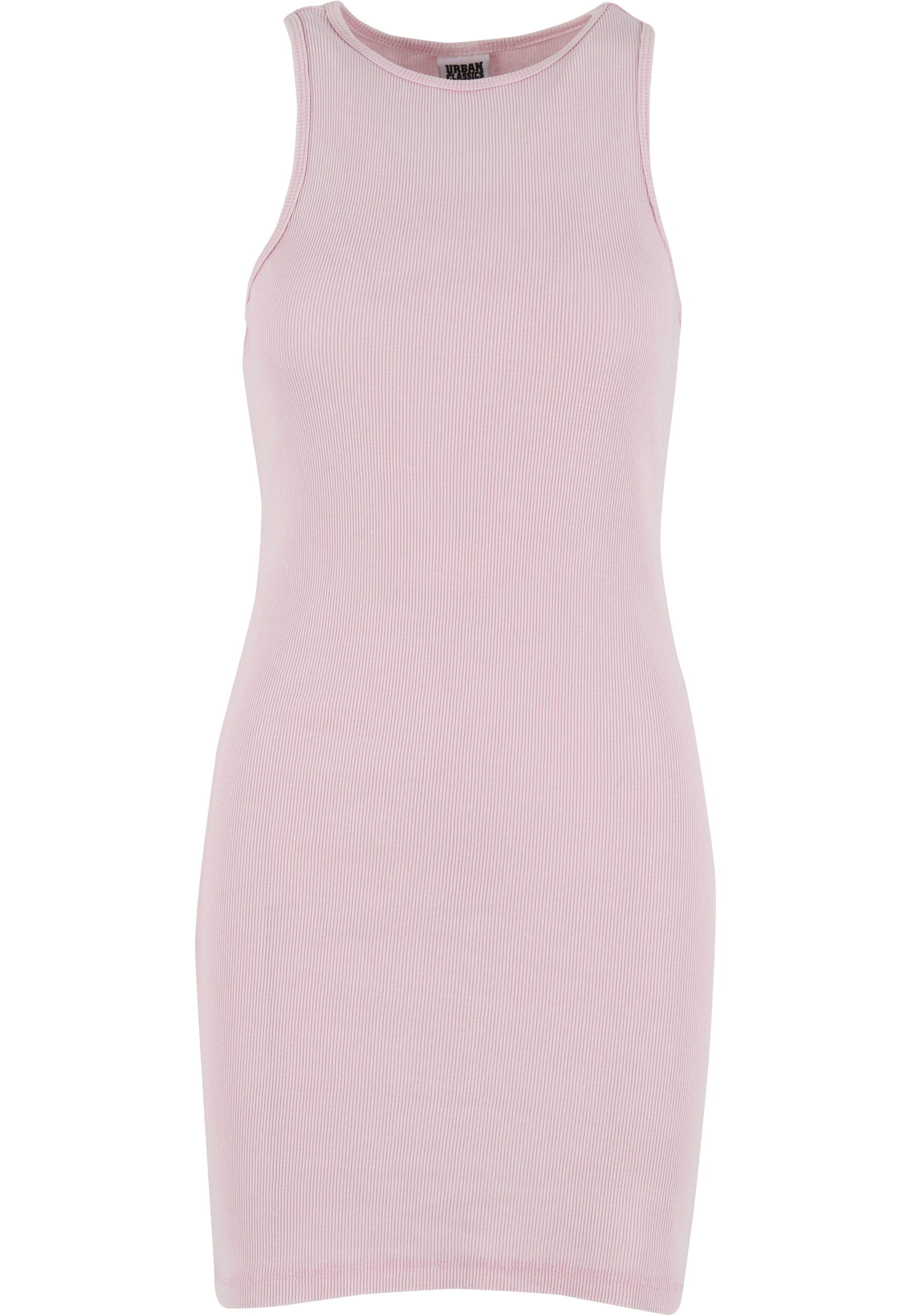 URBAN CLASSICS Shirtkleid Urban Classics Ladies Washed Rib Jersey Dress (1-tlg)