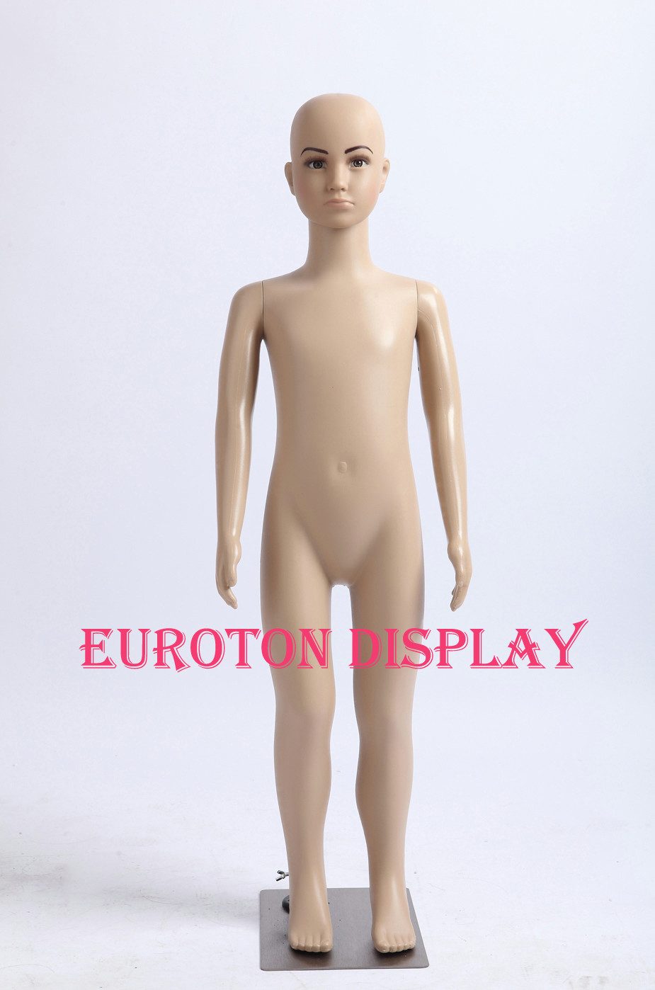 Eurohandisplay Schaufensterpuppe Kinderpuppe weibliche Schaufensterpuppe 2 Perücken Hautfarbe, Nicht zutreffend