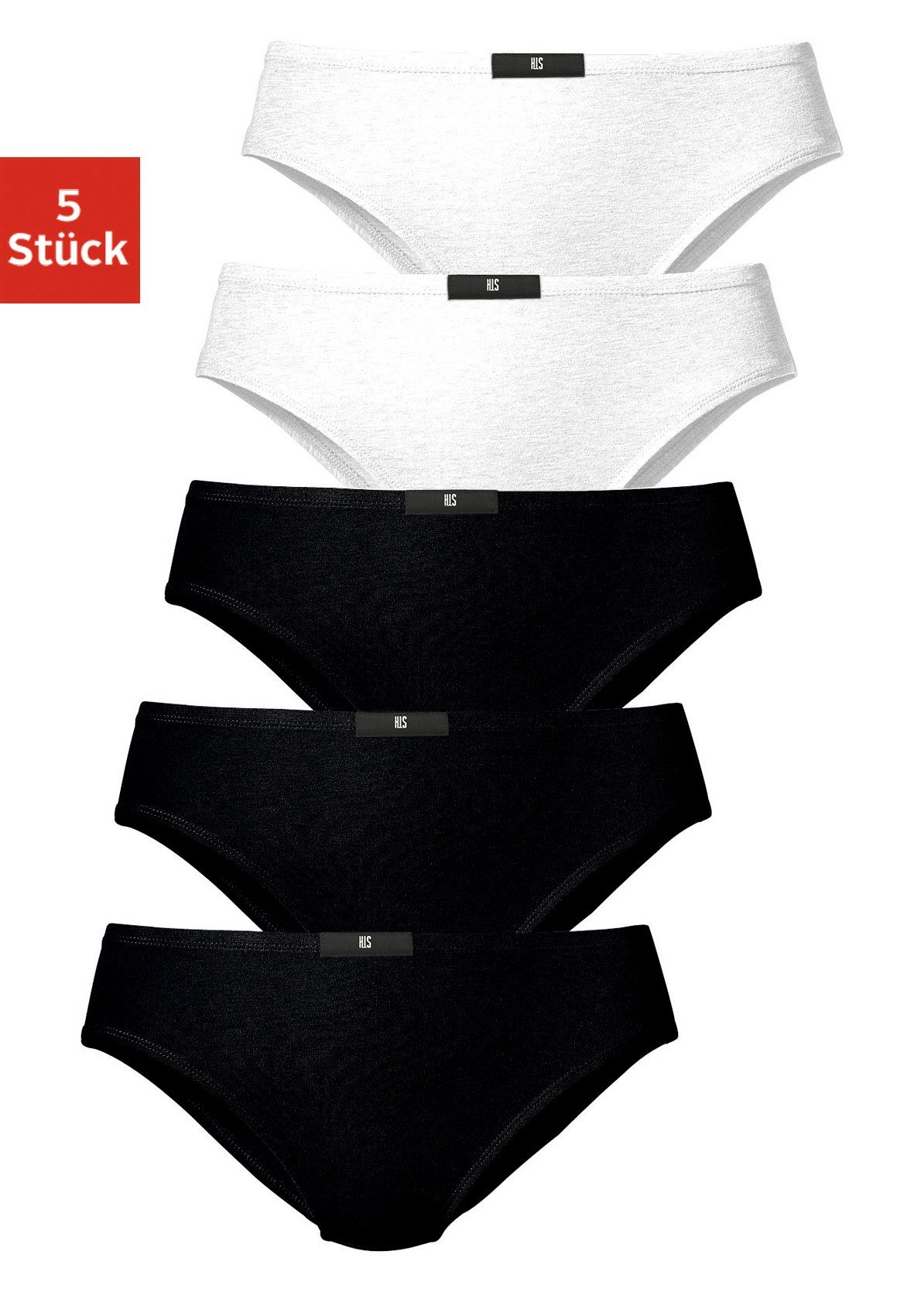 H.I.S Slip (5er-Pack) aus elastischer Baumwoll-Qualität. € 19,99, (€ 4,00 pro 1 Stk).