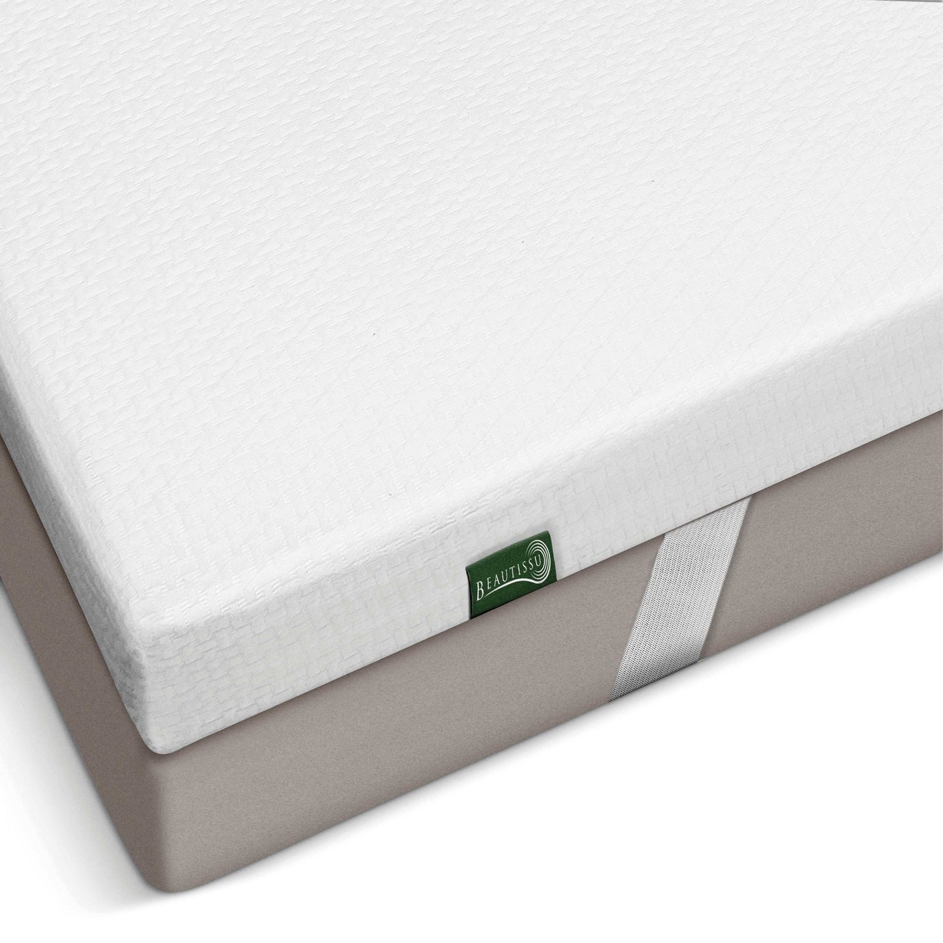 Beautissu, Topper BeauNuit MT Lux, Bezug: Polyester, Schaumstofffüllung: Polyurethan, 7 Zonen Матрасыtopper mit 7cm Viscoschaum 100x200 cm