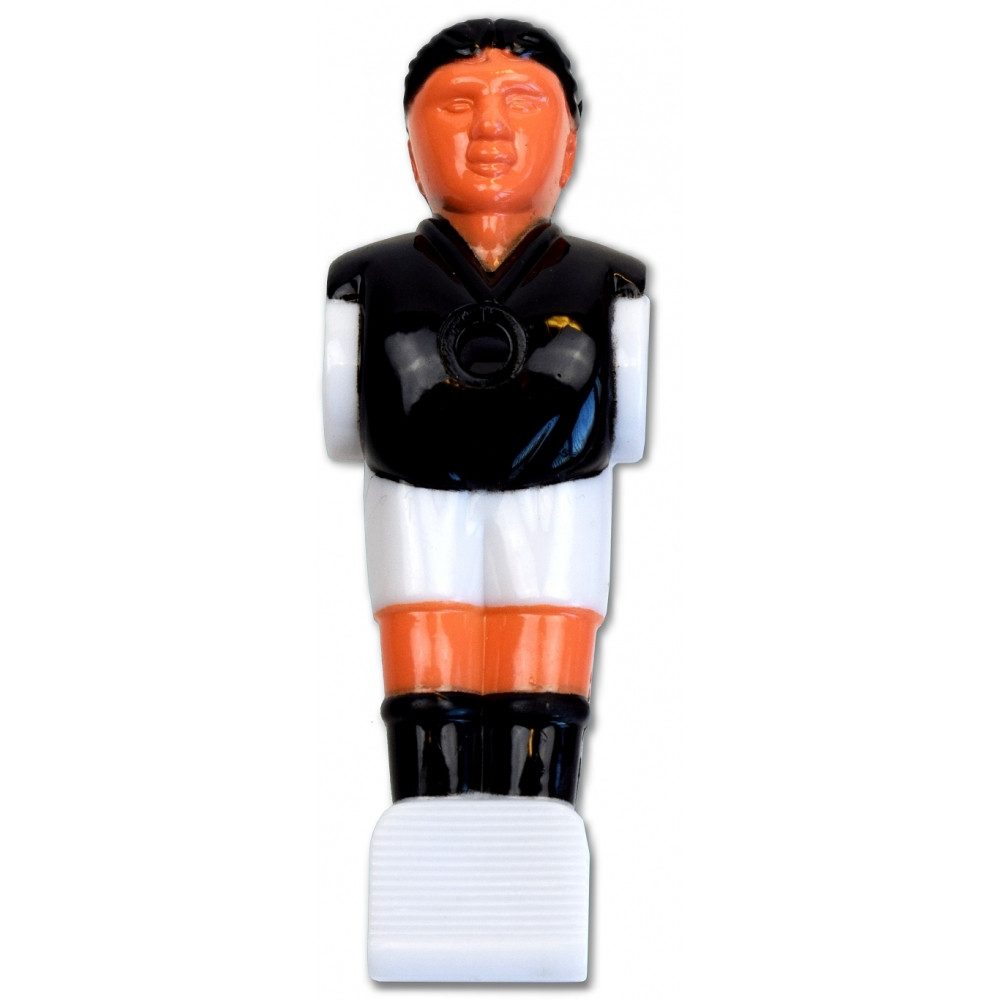 Kickertisch Bandito Kickerfigur Bomber Schwarz/Weiß für Tischkicker.