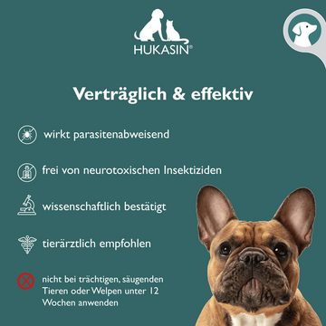 Hukasin Zeckenschutzmittel Hukasin® Spot On Hund - Zecken- und Floh Schutz, 3.9 ml