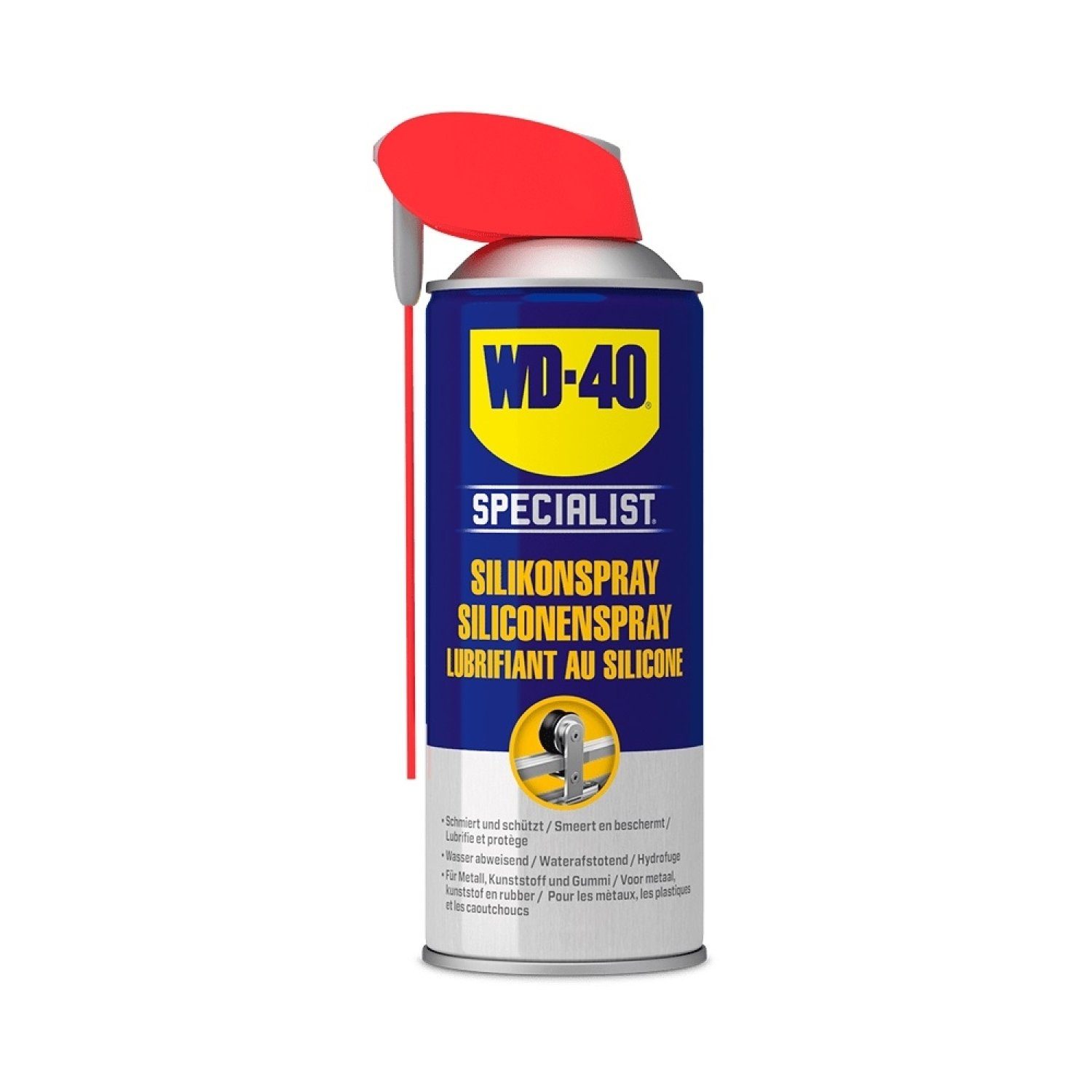 WD-40 Schmierfett WD-40 SPECIALIST Silikonspray Schmiermittel Trennmittel Schmierstoff 1, (1-St)