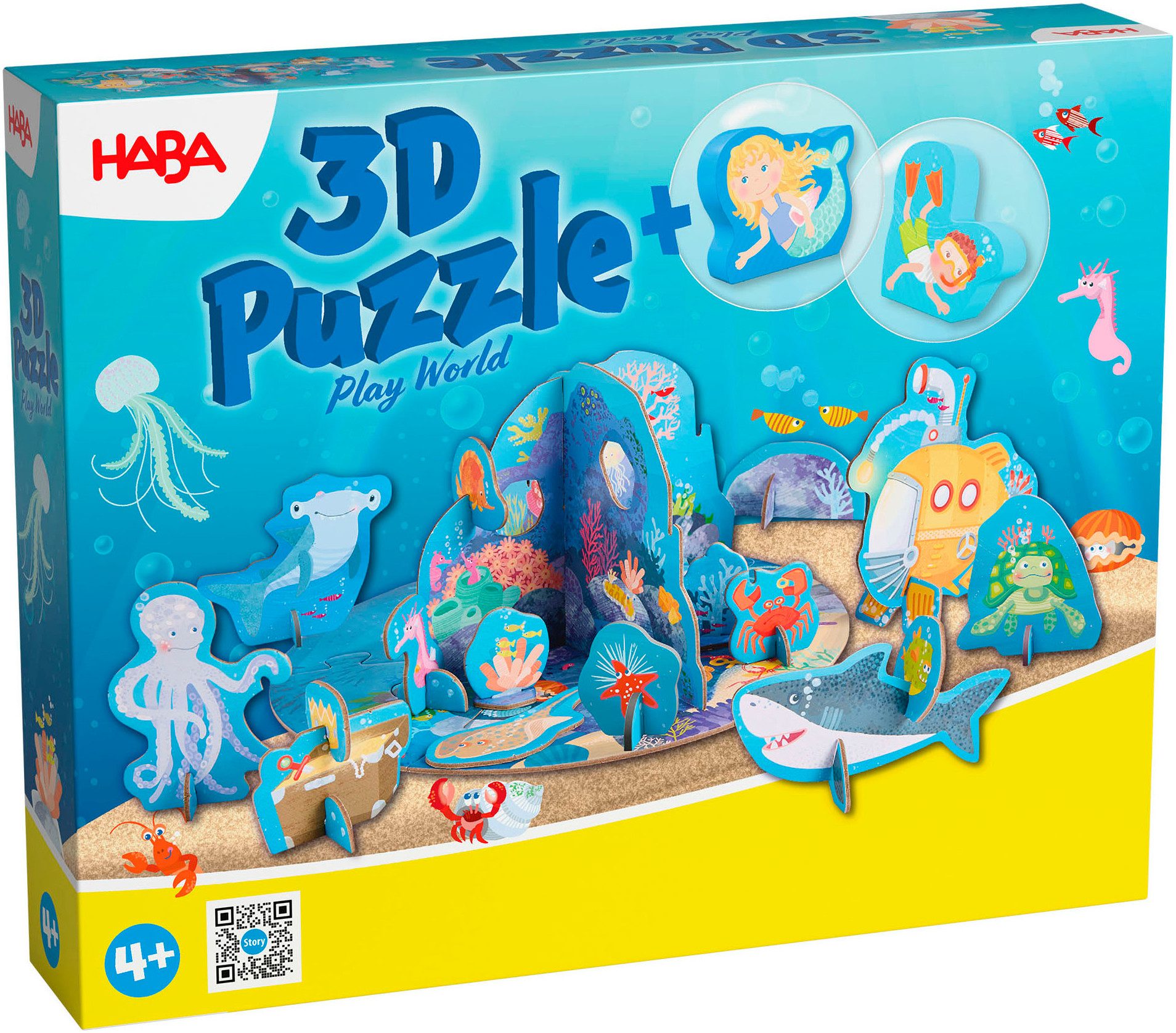 Haba Puzzle 3D Spielwelt Unterwasser, Puzzleteile