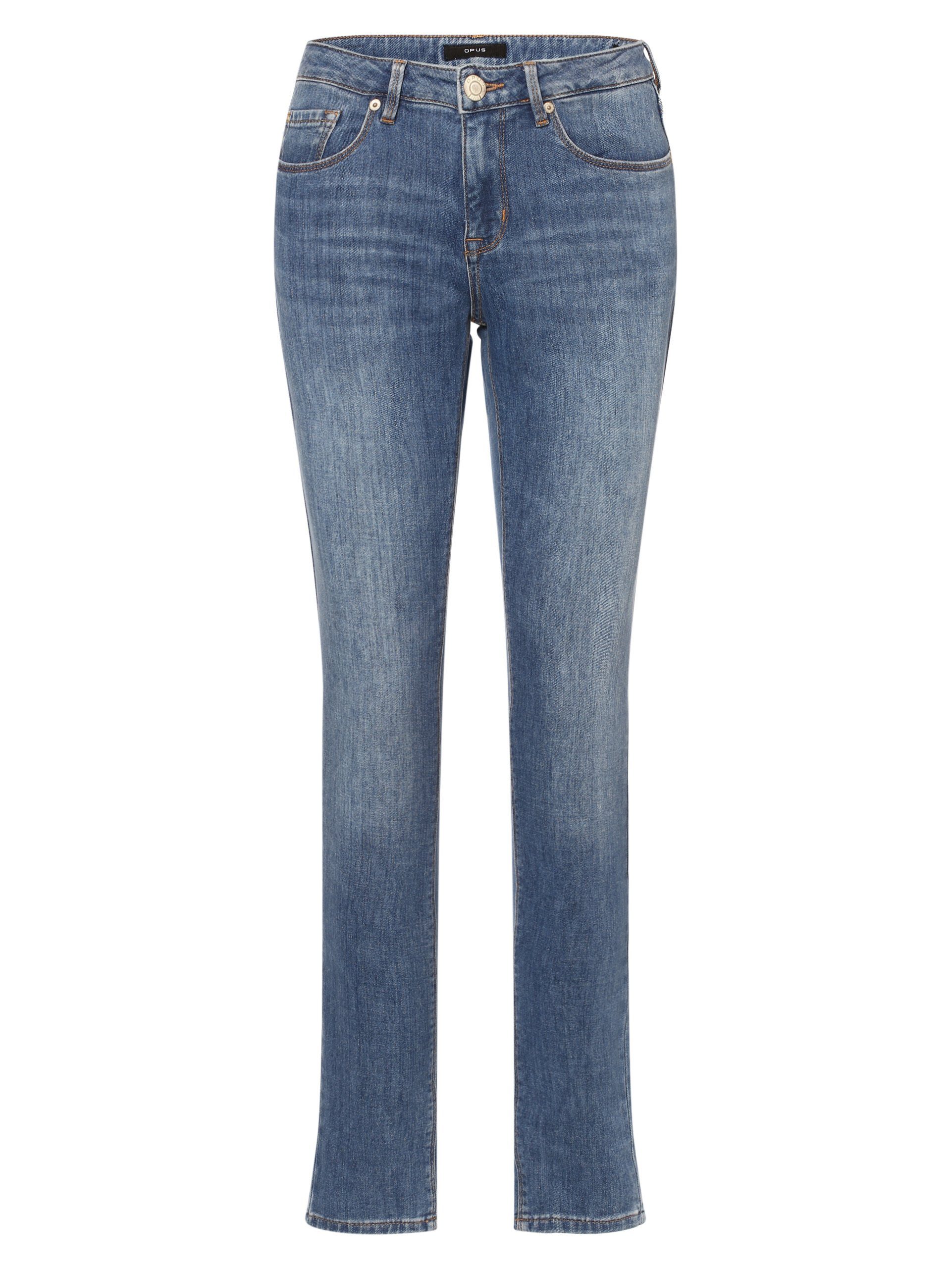 OPUS Skinny-fit-Jeans Elma mid blue günstig online kaufen