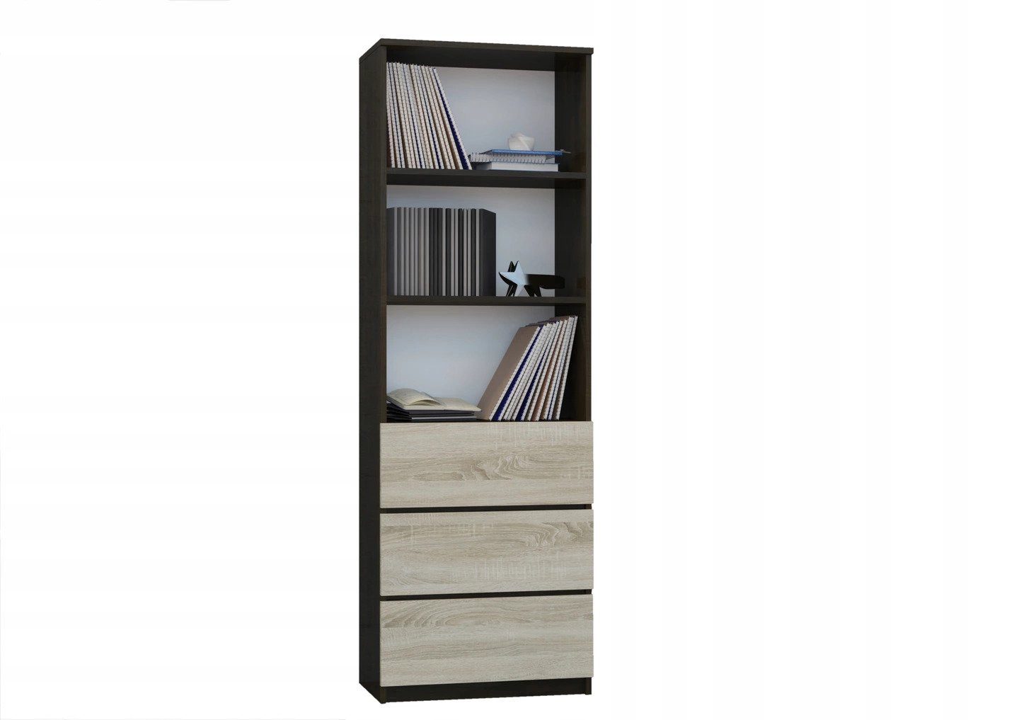 Home Collective Bücherregal mit 3 Schubladen günstig online kaufen