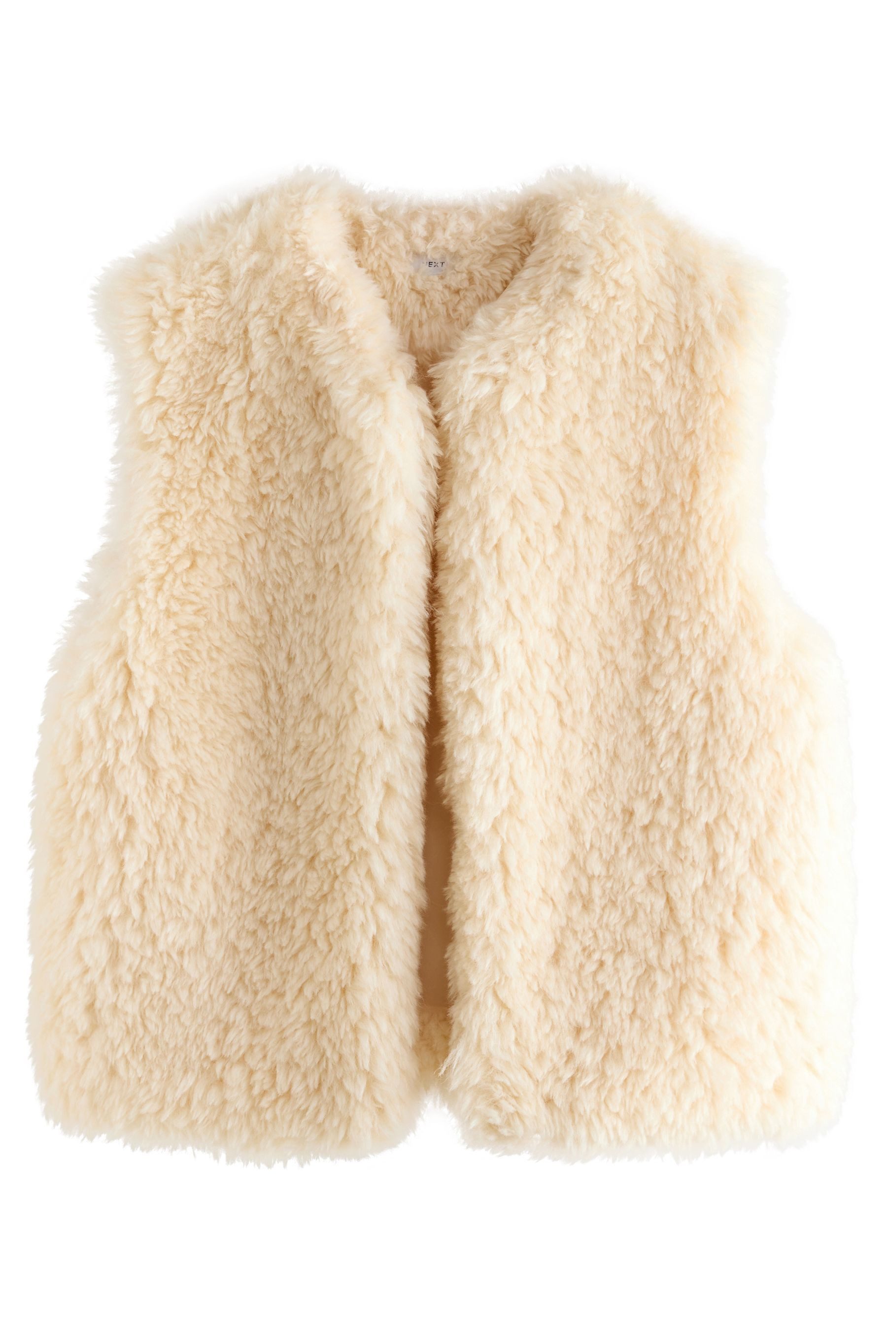 Next Fellimitatjacke Weste aus Kunstfell (1-St) günstig online kaufen