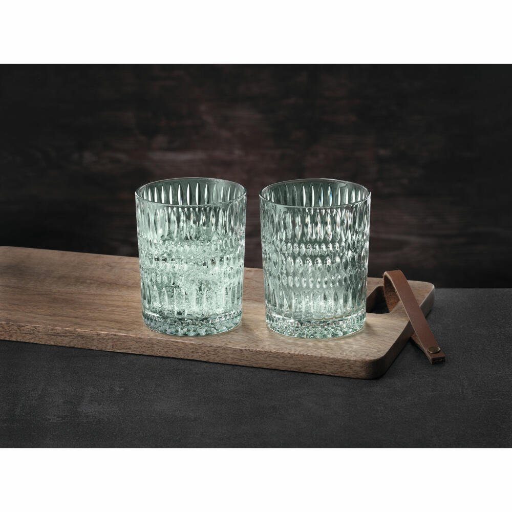 Nachtmann Tumbler-Glas Ethno 2er Set Mint 304 ml, 2-tlg., Kristallglas