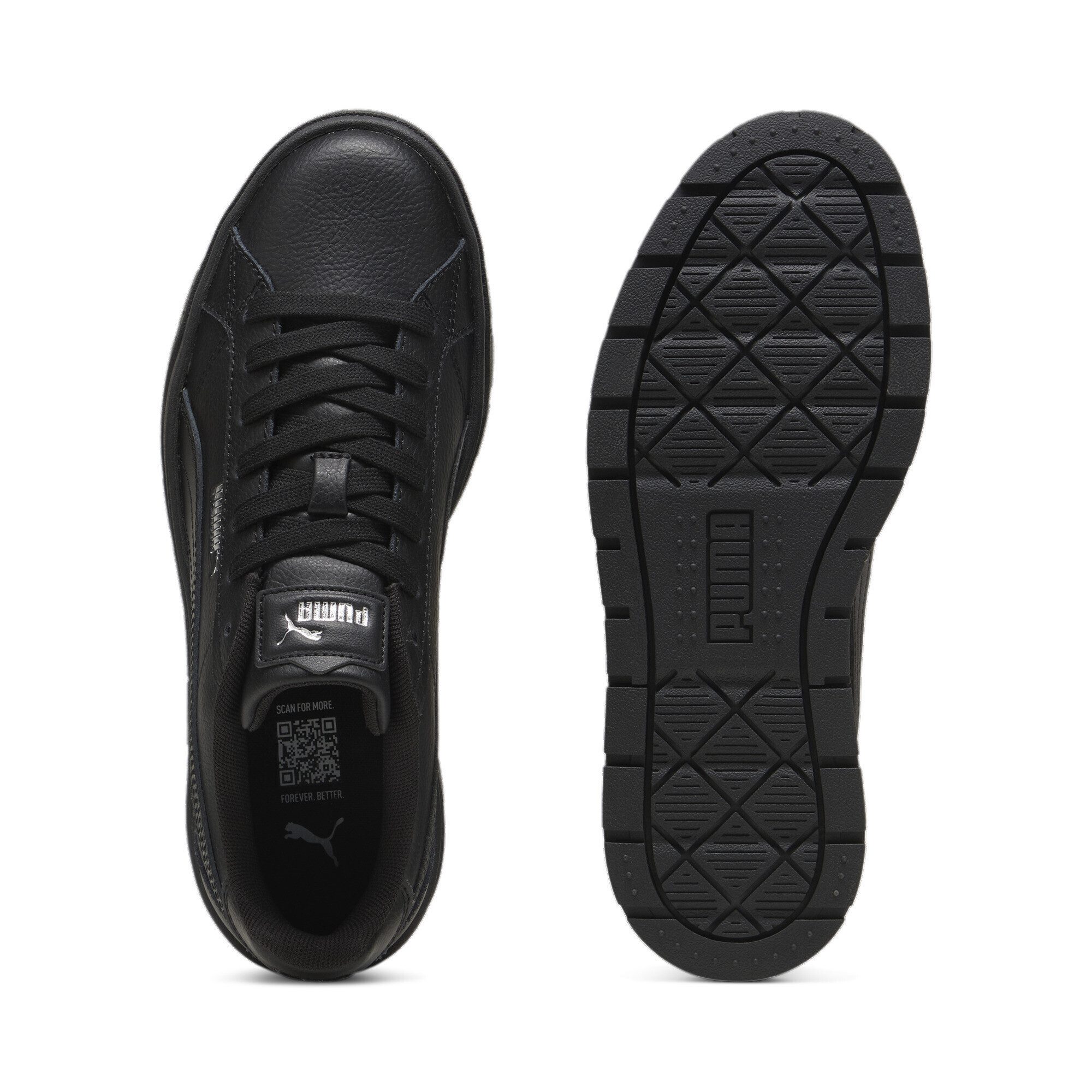 PUMA Karmen II Leather Sneakers Damen Sneaker – Bild 4 von 5