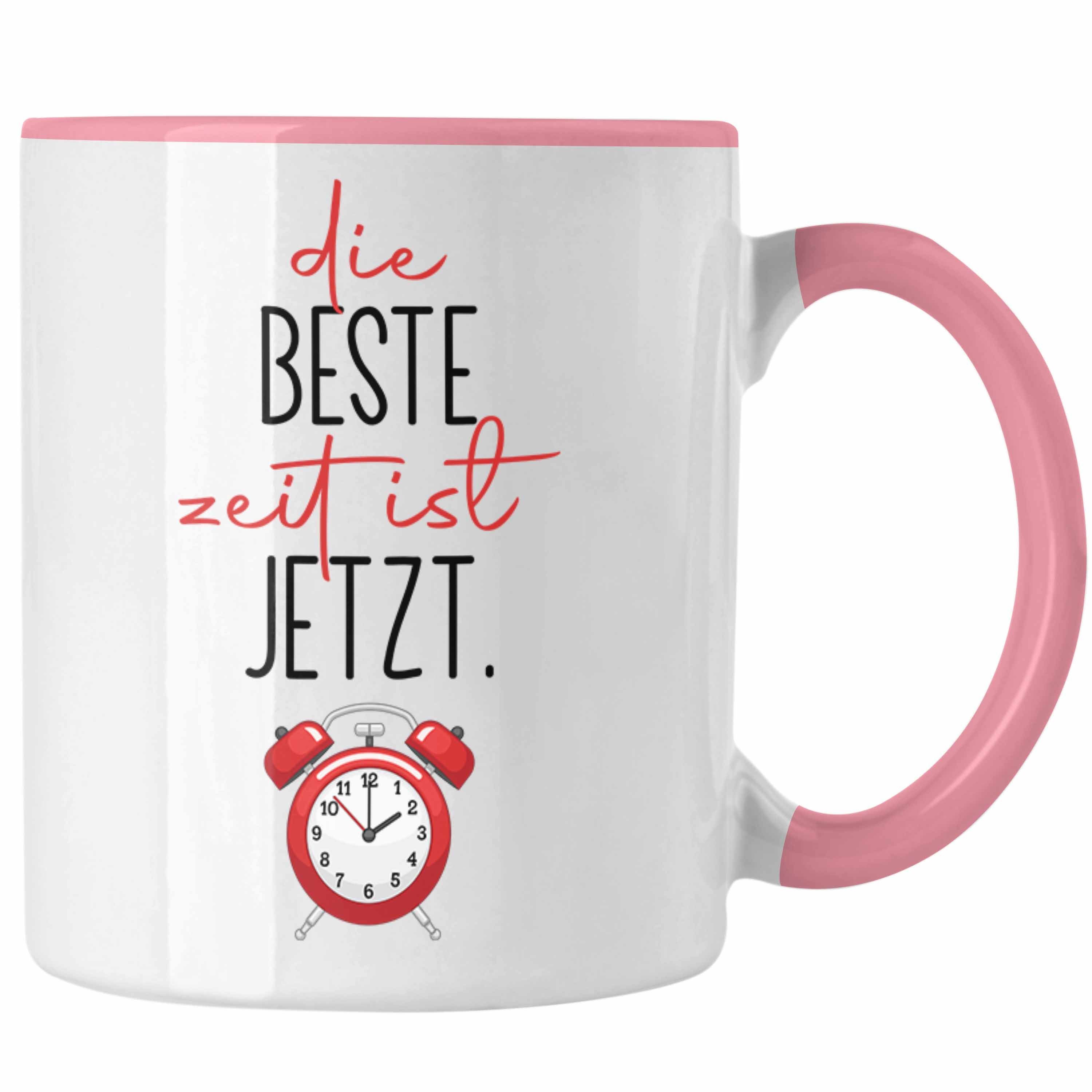 Trendation Tasse Trendation Die Beste Zeit Ist Jetzt Tasse Geschenk