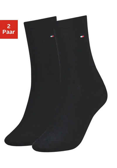 Tommy Hilfiger Socken (2-Paar) mit flacher Zehennaht