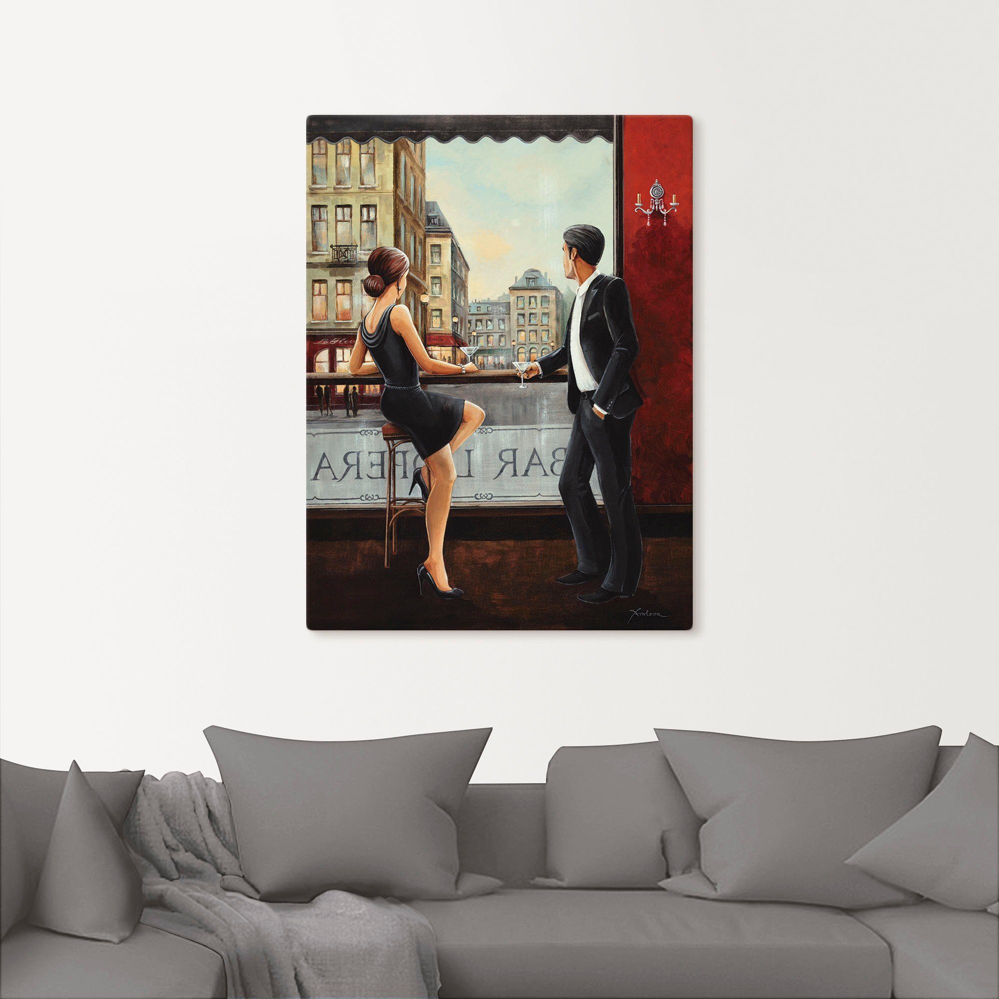 Artland Wandbild Bar, Bar & Lounges günstig online kaufen