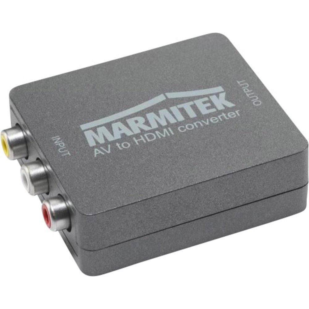 AV Konverter [Composite Cinch, SCART - HDMI] 1080 x 720 Pixel Marmitek Audio-Adapter