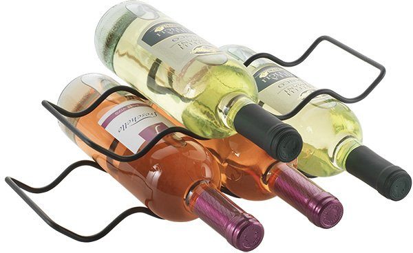 Metaltex Weinflaschenhalter Wave20 Lava, (Set, 2-St), günstig online kaufen