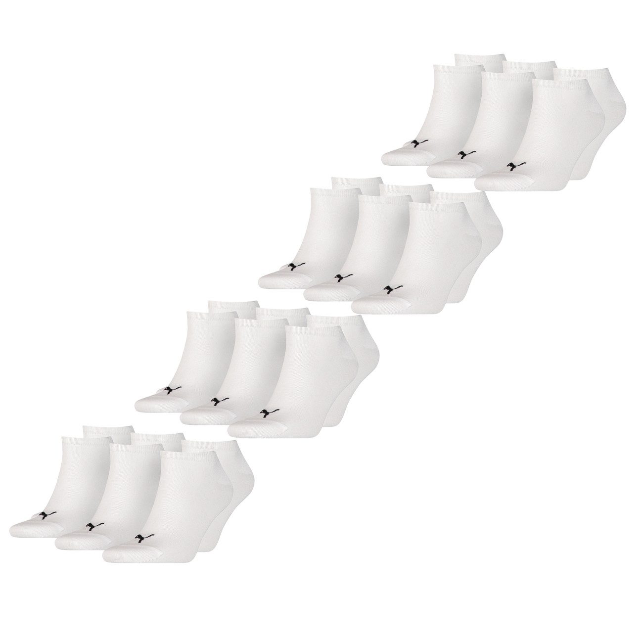 PUMA Sneakersocken Bequeme Low-Cut-Socks aus Baumwollmischung (12-Paar) günstig online kaufen