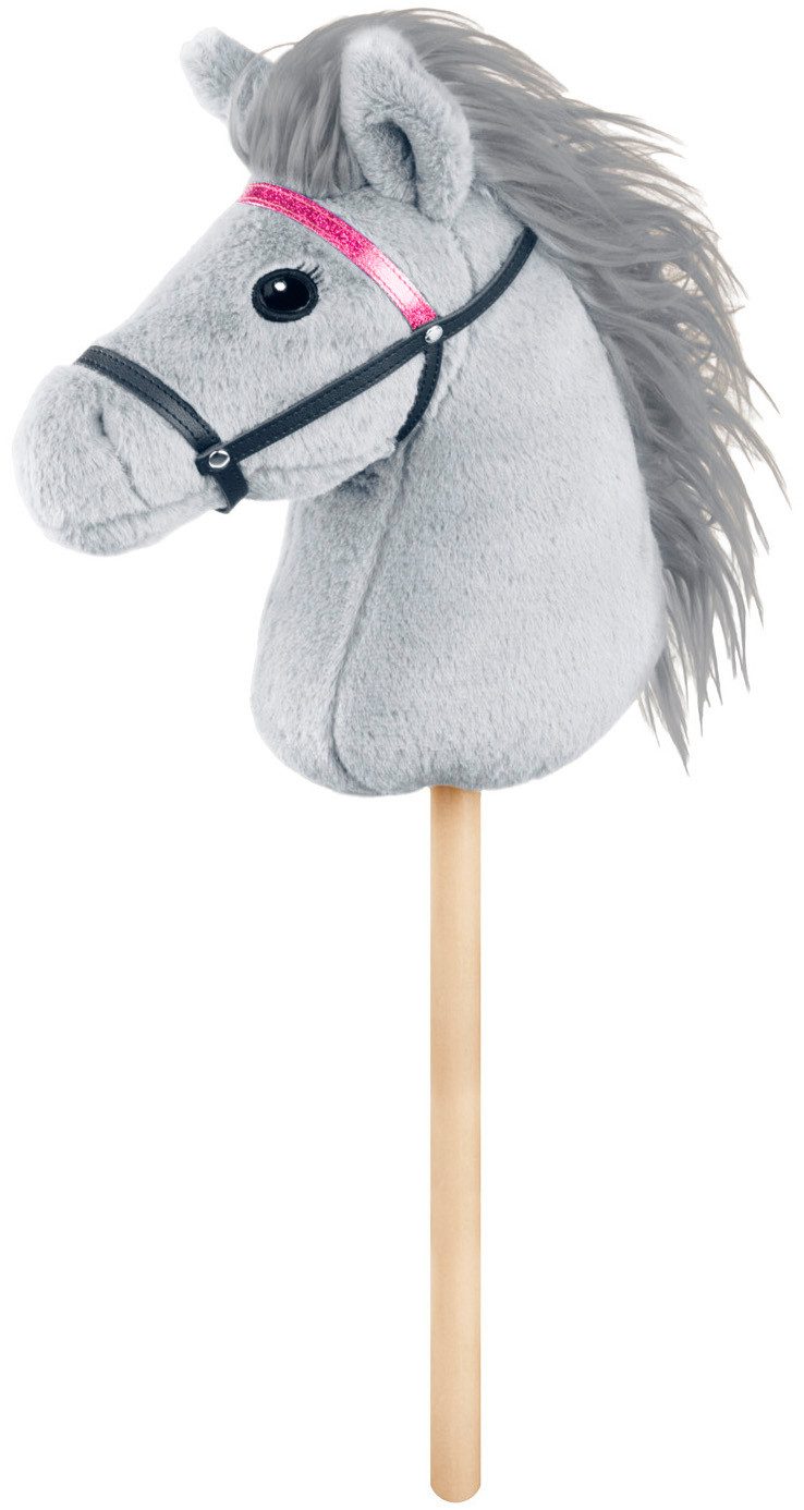 Lena® Steckenpferd Steckenpferd Hobby Horsing, grau, 70cm