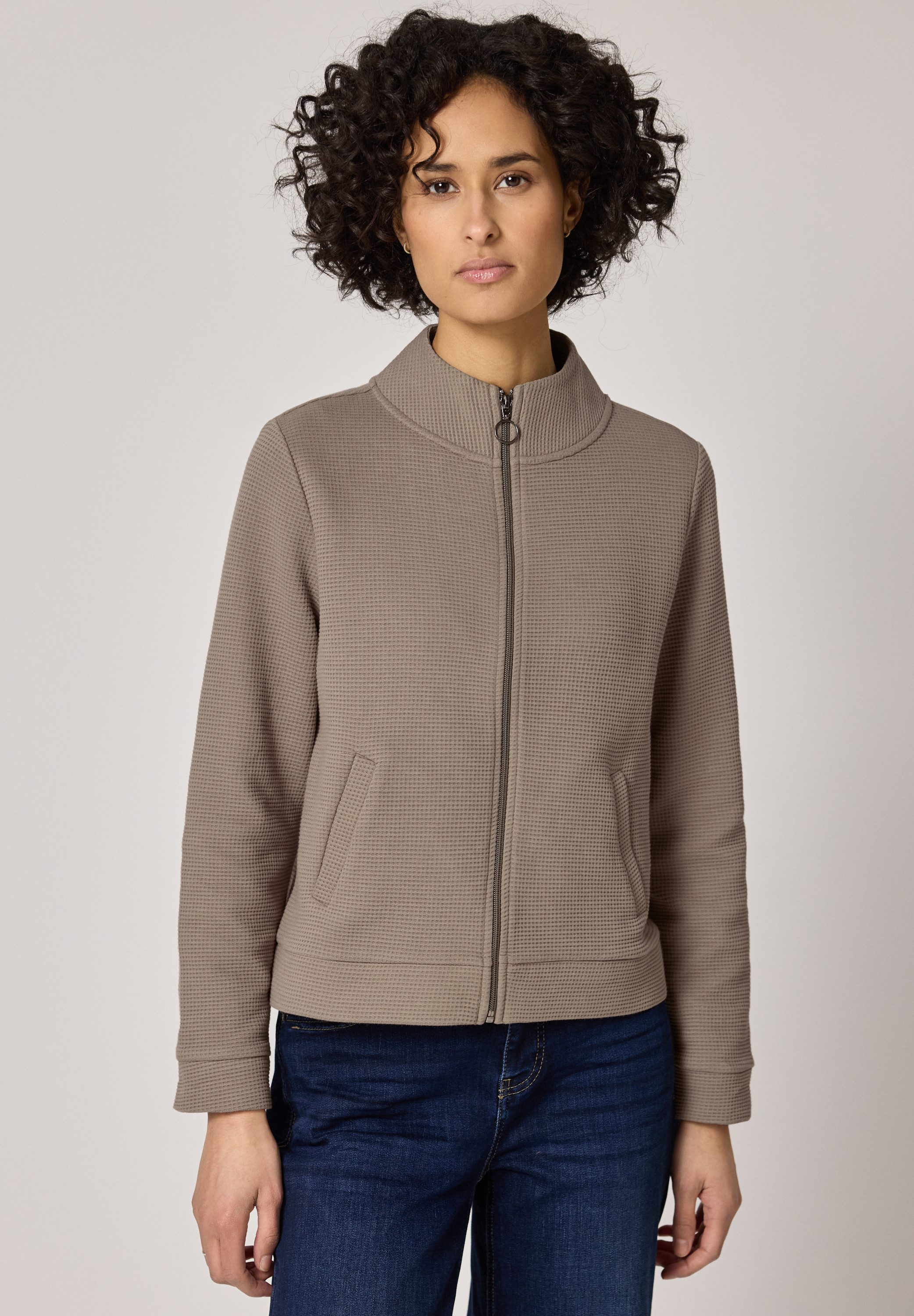 STREET ONE Cardigan aus reiner Baumwolle günstig online kaufen