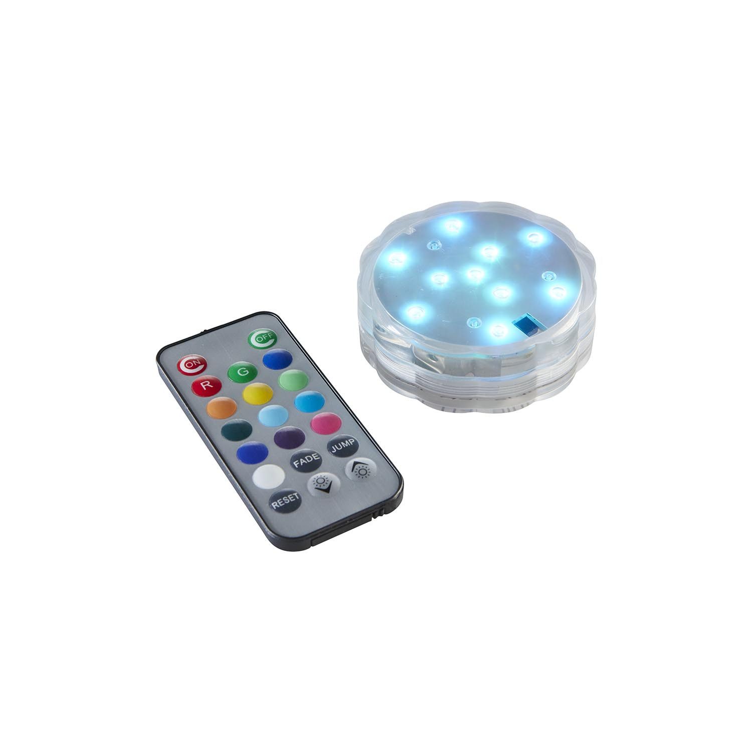 STAR TRADING LED Dekolicht Water Candle, LED Unterwasserlicht,Water Candle mit Fernbedienung und Farbwechsel