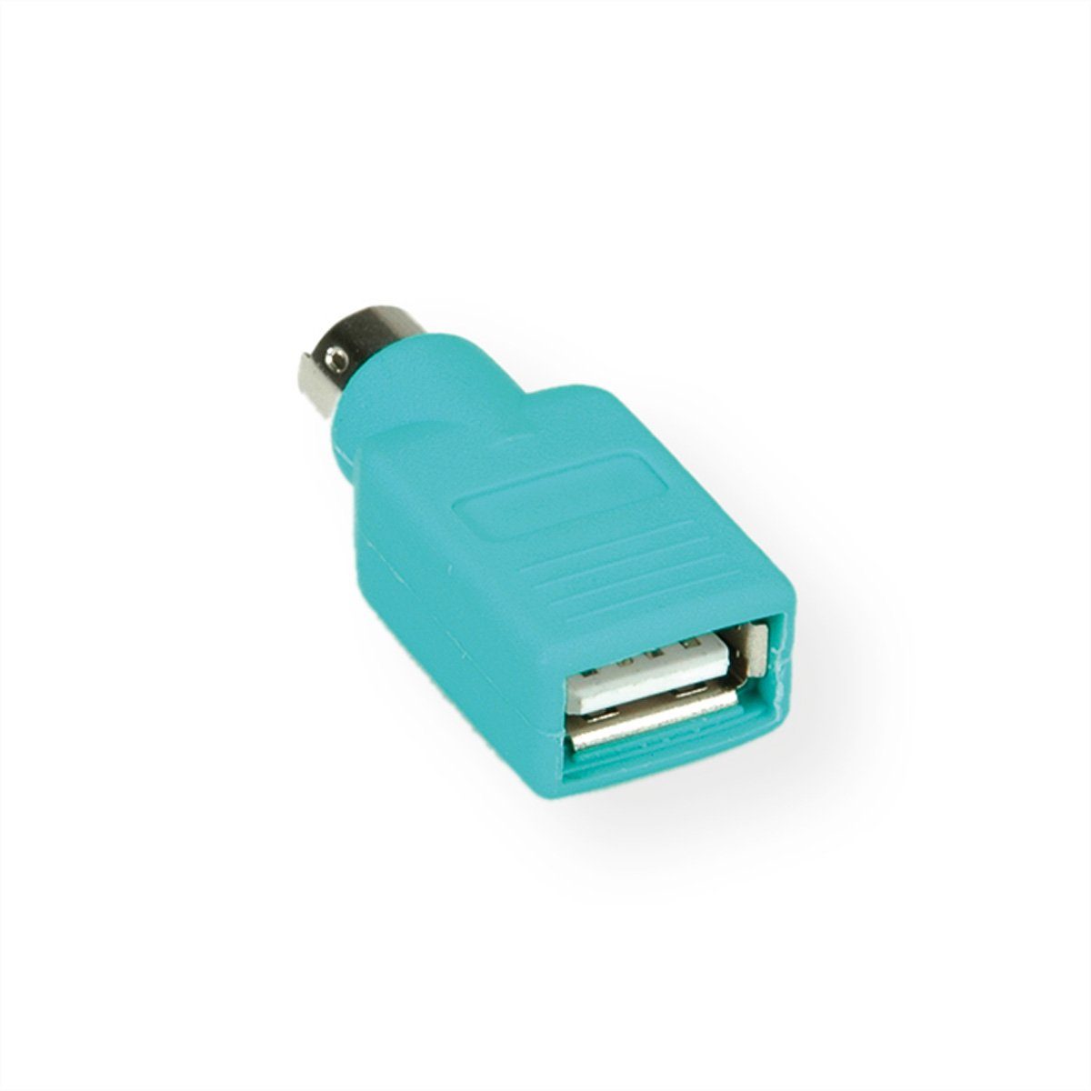 VALUE PS/2 - USB Maus-Adapter, grün Computer-Adapter USB 2.0 Typ A Weiblich (Buchse) zu PS/2 Männlich (Stecker)