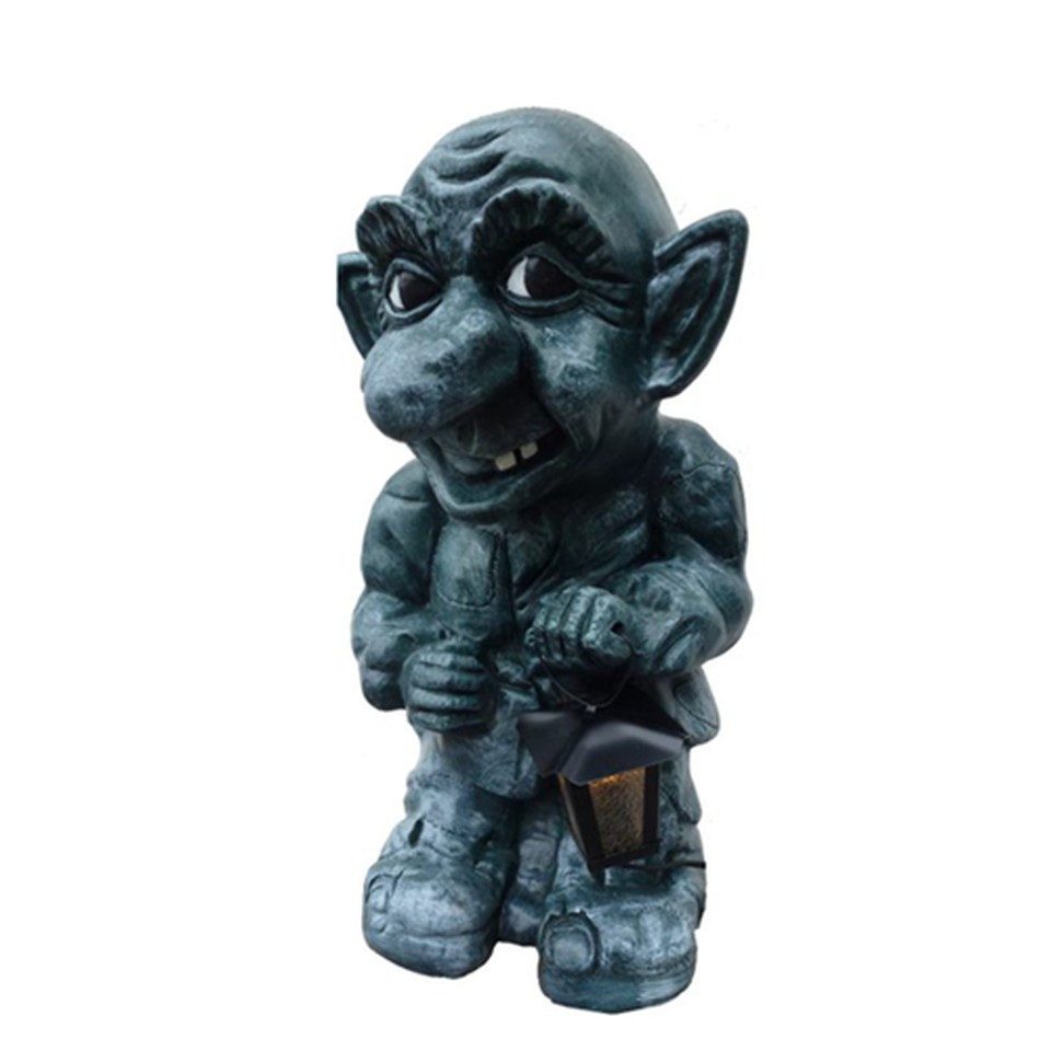 Xlmoebel Dekofigur Deko Figur Drachen Troll Skulptur 50 cm Neu G5, Made in Europa