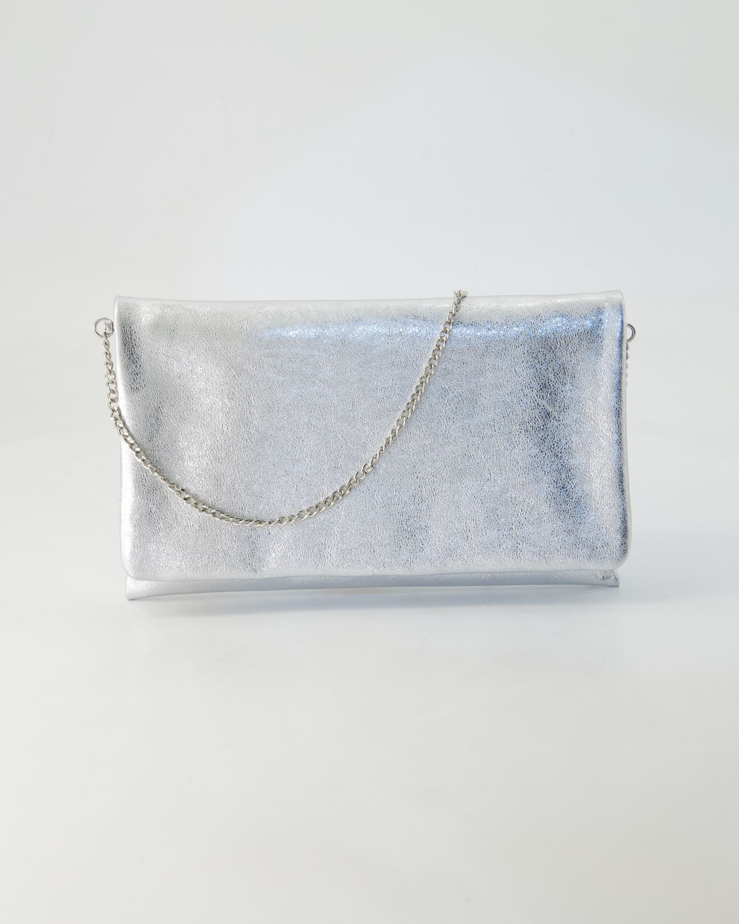 Abro Clutch Clutch Mimosa, Obermaterial: Leder