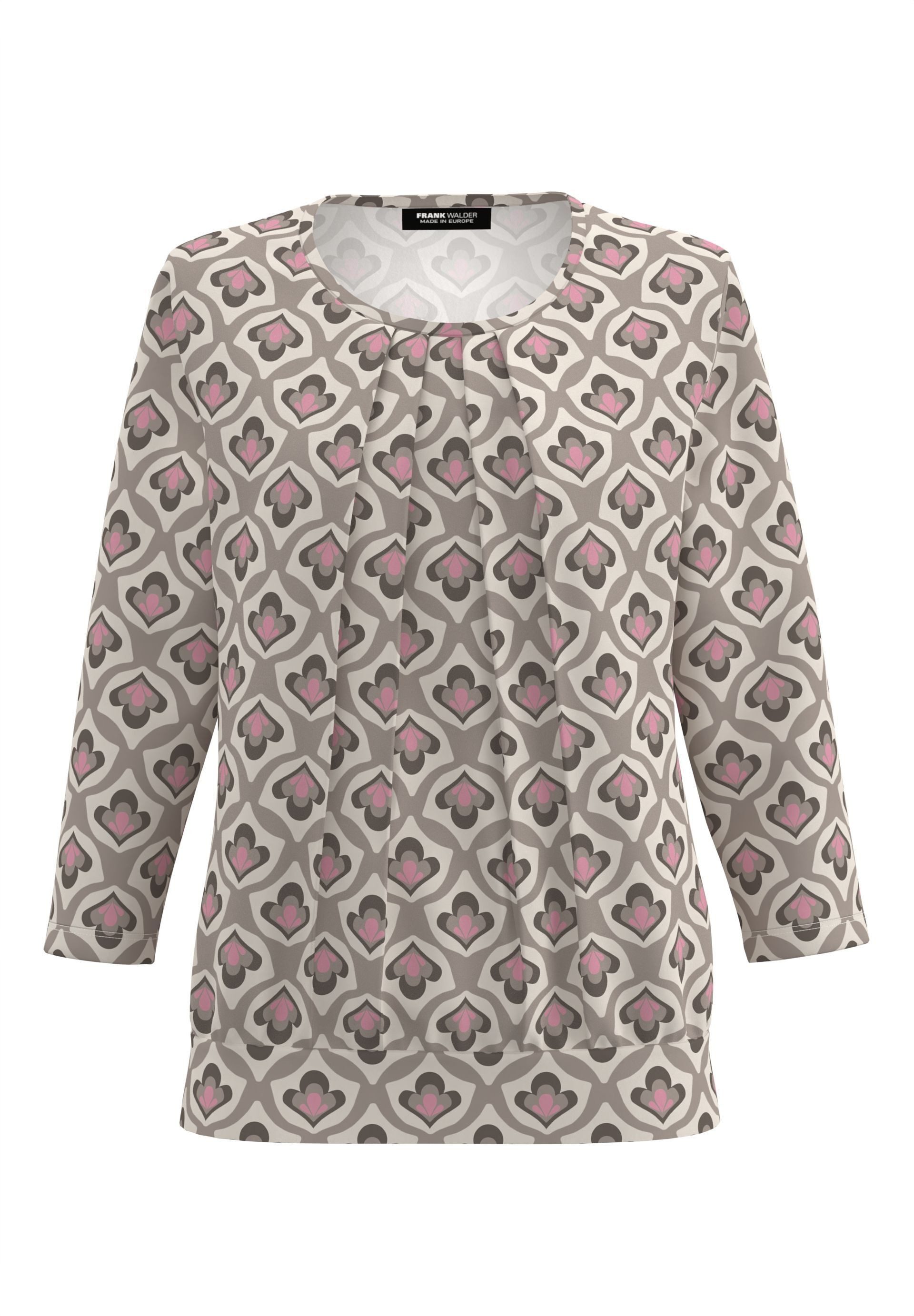 FRANK WALDER Blusenshirt mit Raffung