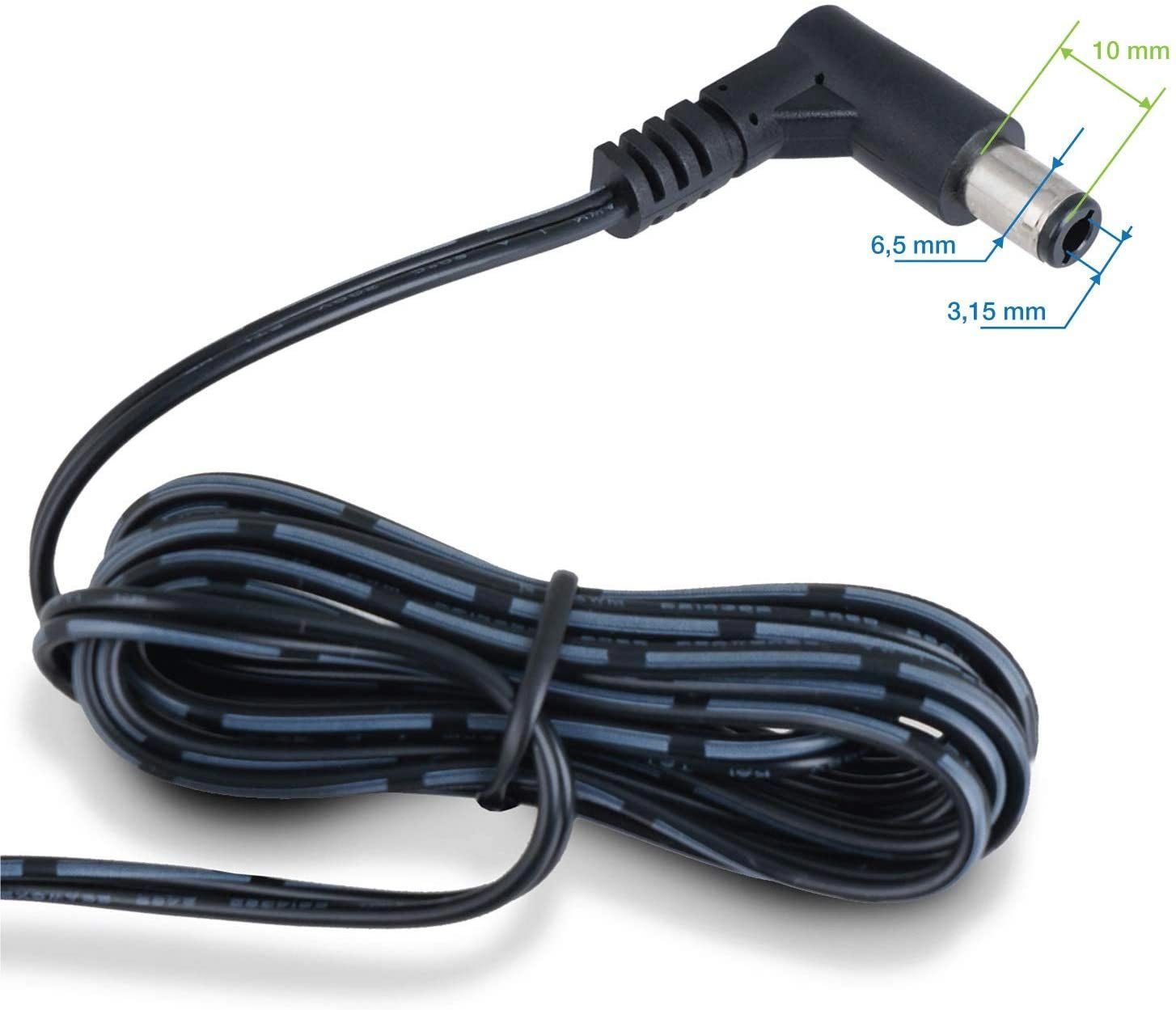Wicked Chili Ladekabel für Leifheit Fenstersauger Dry & Clean 510xx Netzteil (ersetzt Leifheit Ladegerät 89138 / PSM05E-050LE / S005BNV0500100)