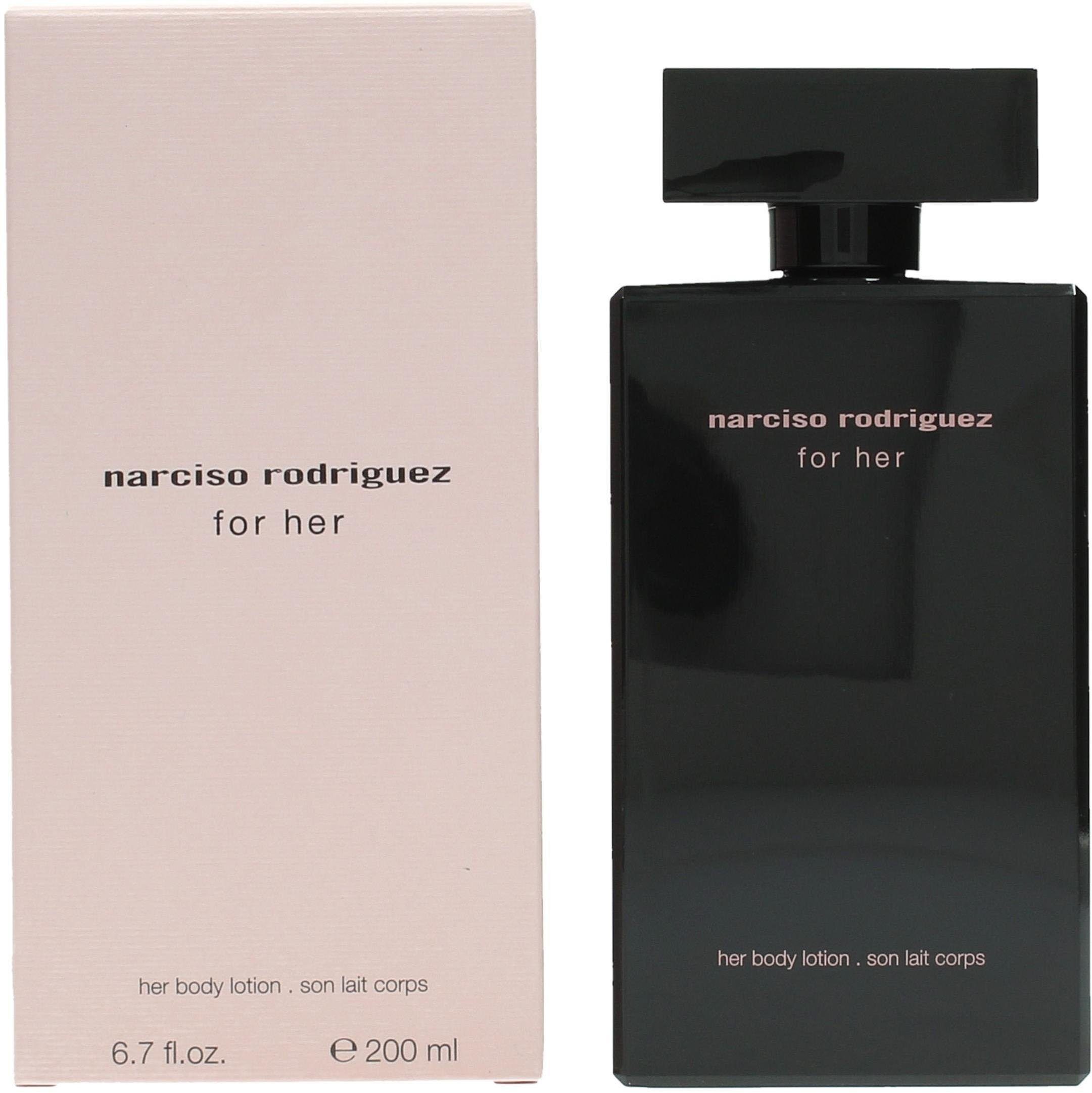 narciso rodriguez Bodylotion For Her, Blumiger Damenduft, für alle Hauttypen, feuchtigkeitsspendend.