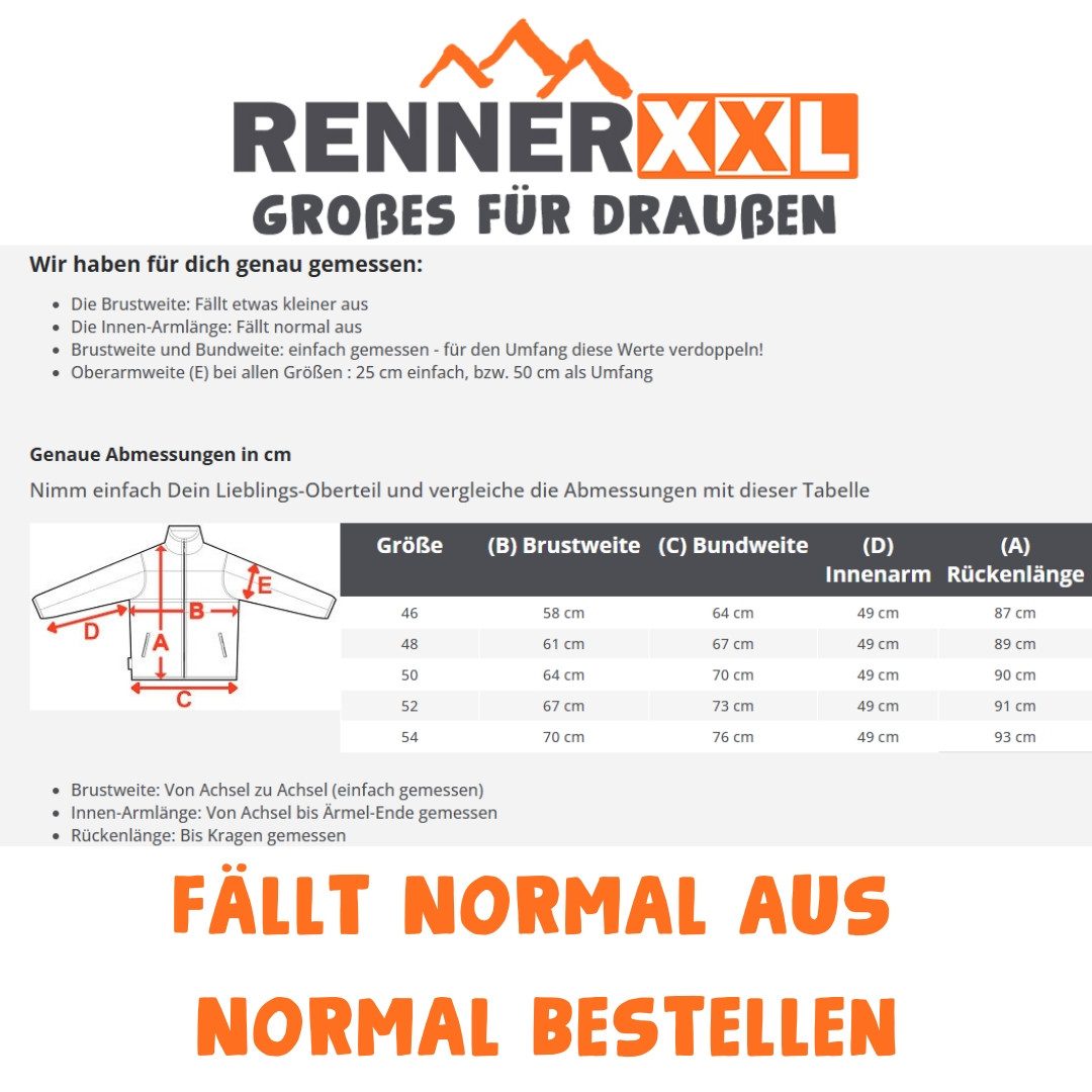 RennerXXL Softshellmantel Seesternhimmel Damen Outdoor Mantel günstig online kaufen