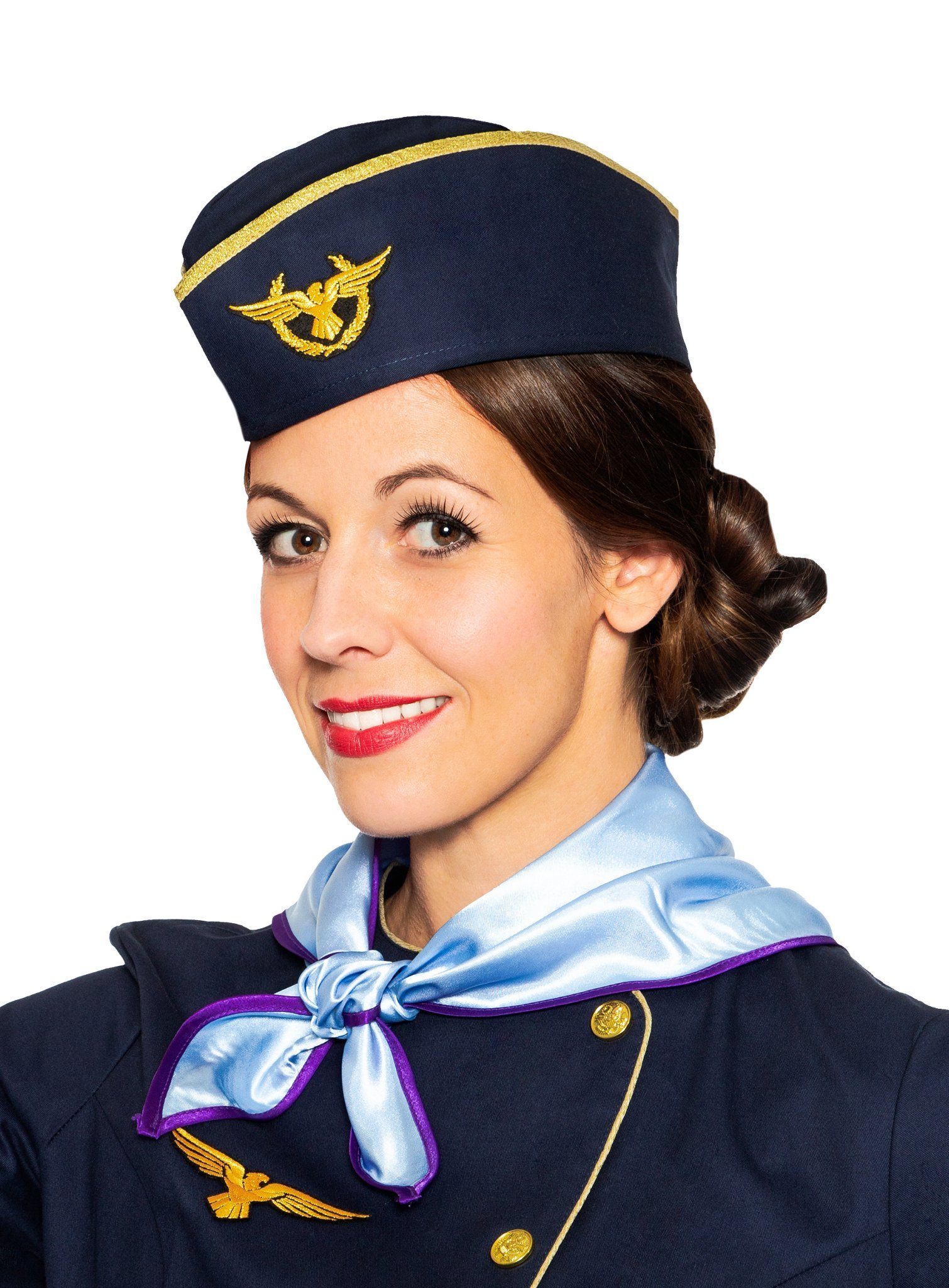 Maskworld Kostüm »Stewardess Hut«, Das passende Schiffchen für den Flug.  Von MASKWORLD. online kaufen | OTTO
