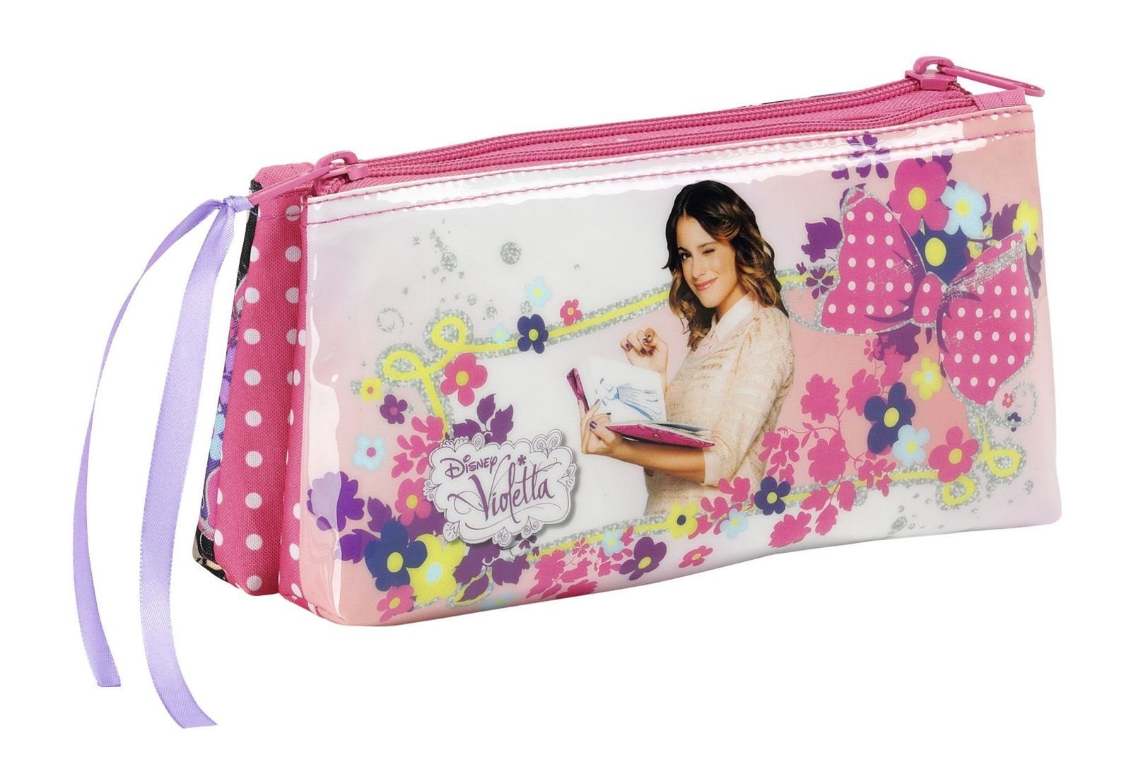 Federmäppchen Disney Violetta - 2-fach Federmäppchen, ungefüllt