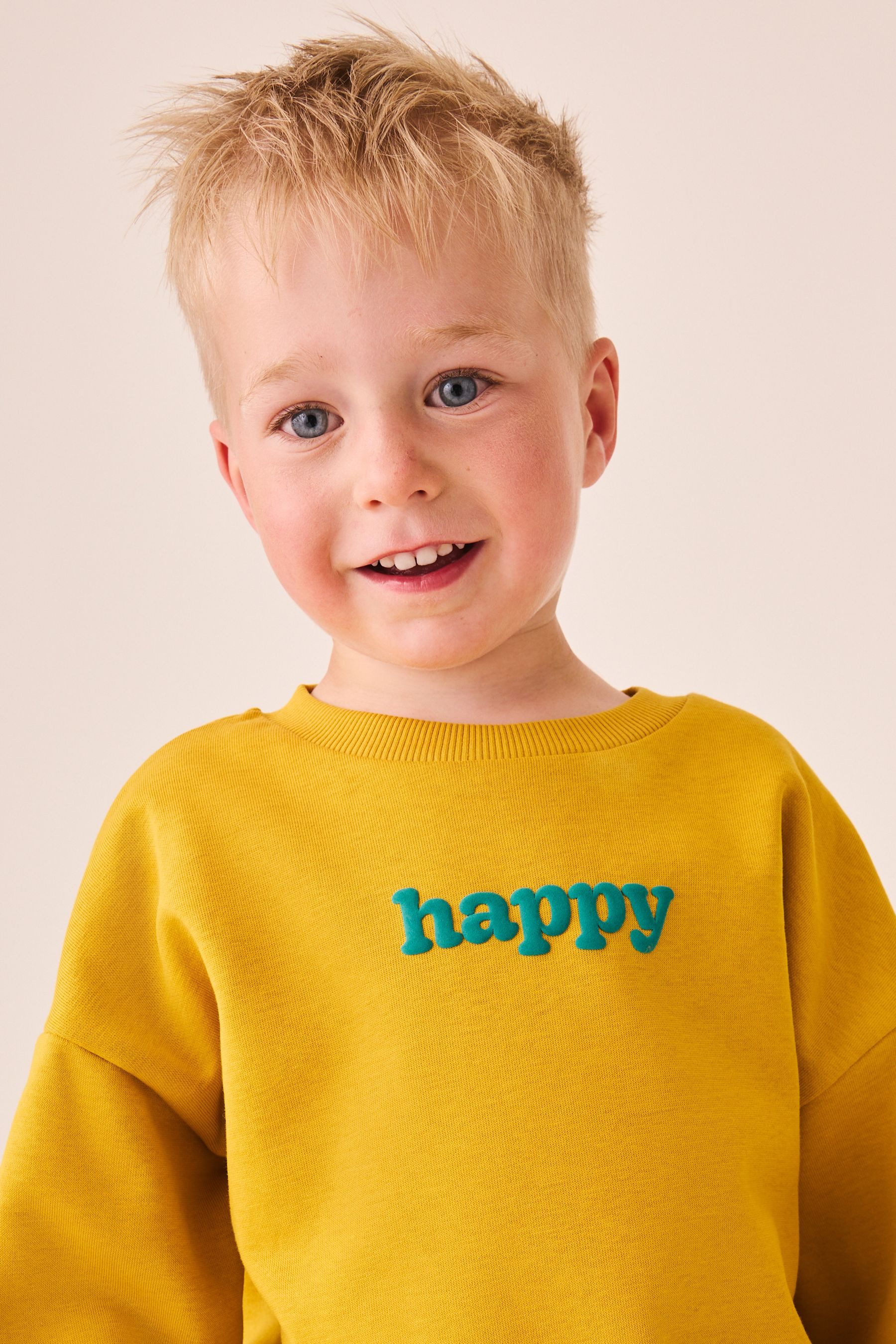 Next Sweater Sweatshirt mit Aufdruck (1-tlg)