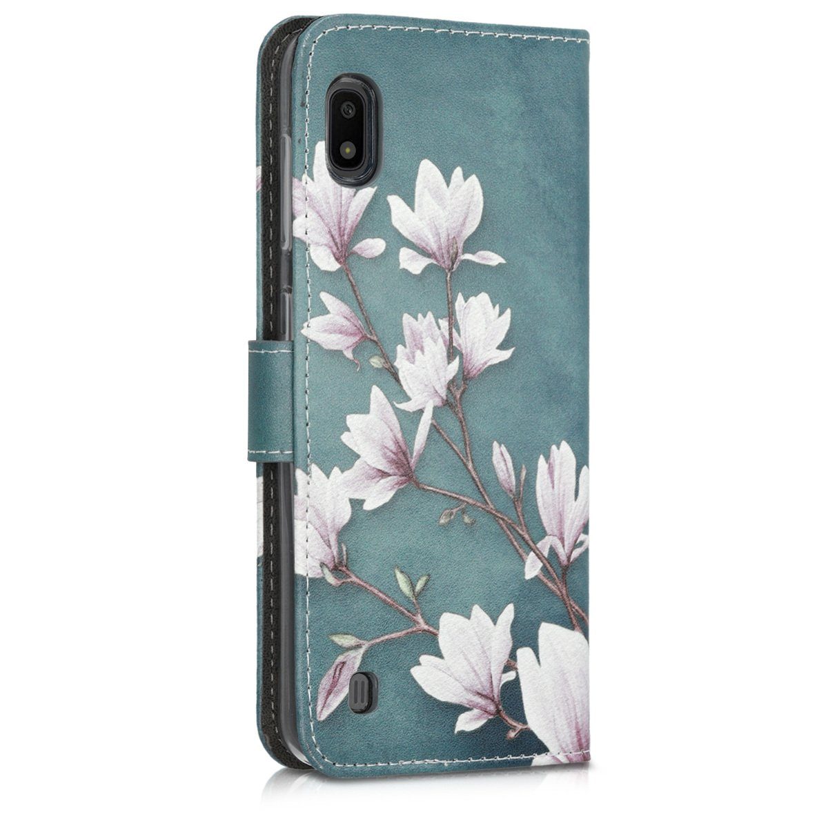 kwmobile Etui Wallet Case für Samsung Galaxy A10, Hülle mit Ständer Kartenfächer - Handyhülle