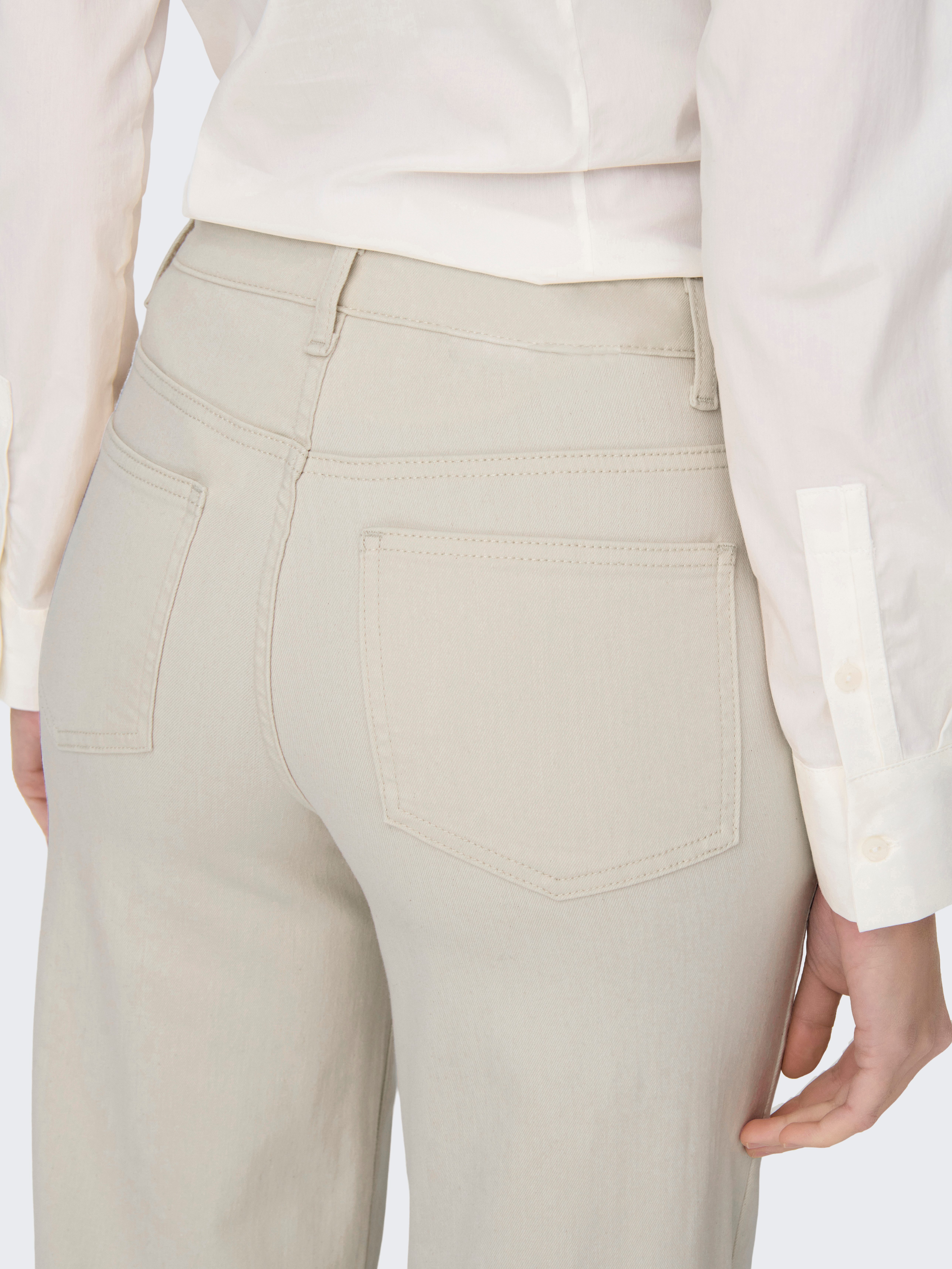ONLY High-waist-Jeans ONLMADISON BLUSH HW WIDE DNM CRO NOOS