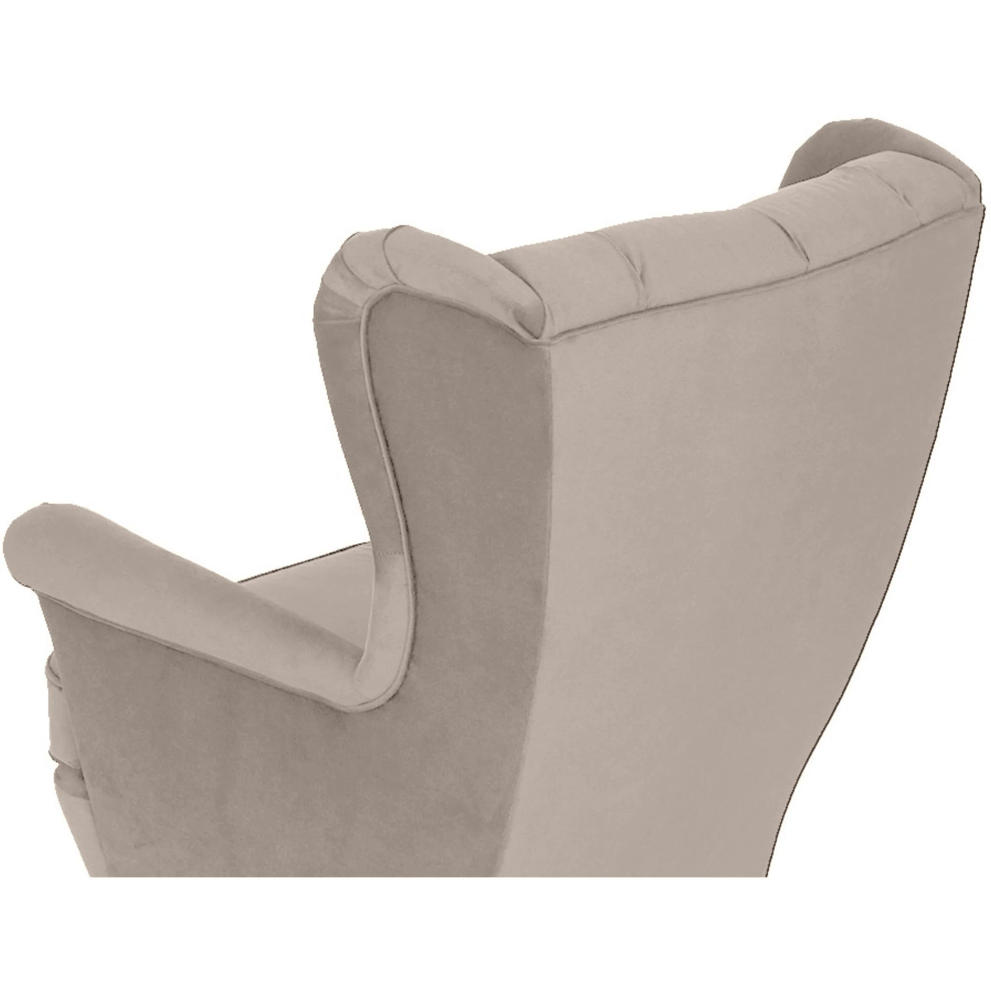Beautysofa Ohrensessel Sessel FALCO Chesterfield Wohnzimmersessel Fernsehsessel – Bild 4 von 5