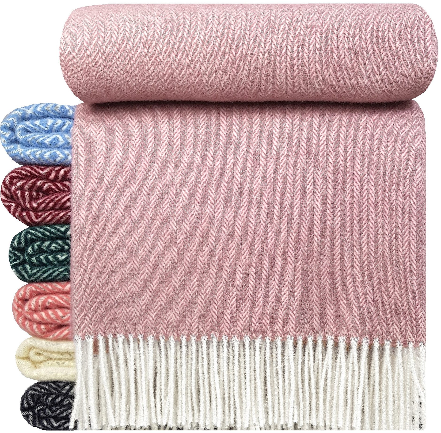 Wolldecke "TIROL A" 100 % Wolle, 140 x 200 cm in versch. Farben, STTS. € 42,99