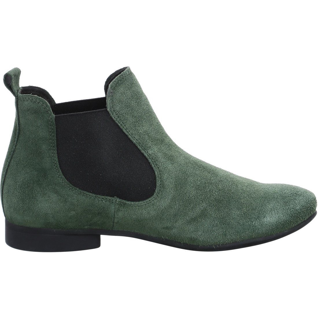 grün Think! Velours Schuhe, - Stiefelette 2 Think! Guad Stiefelette 049965