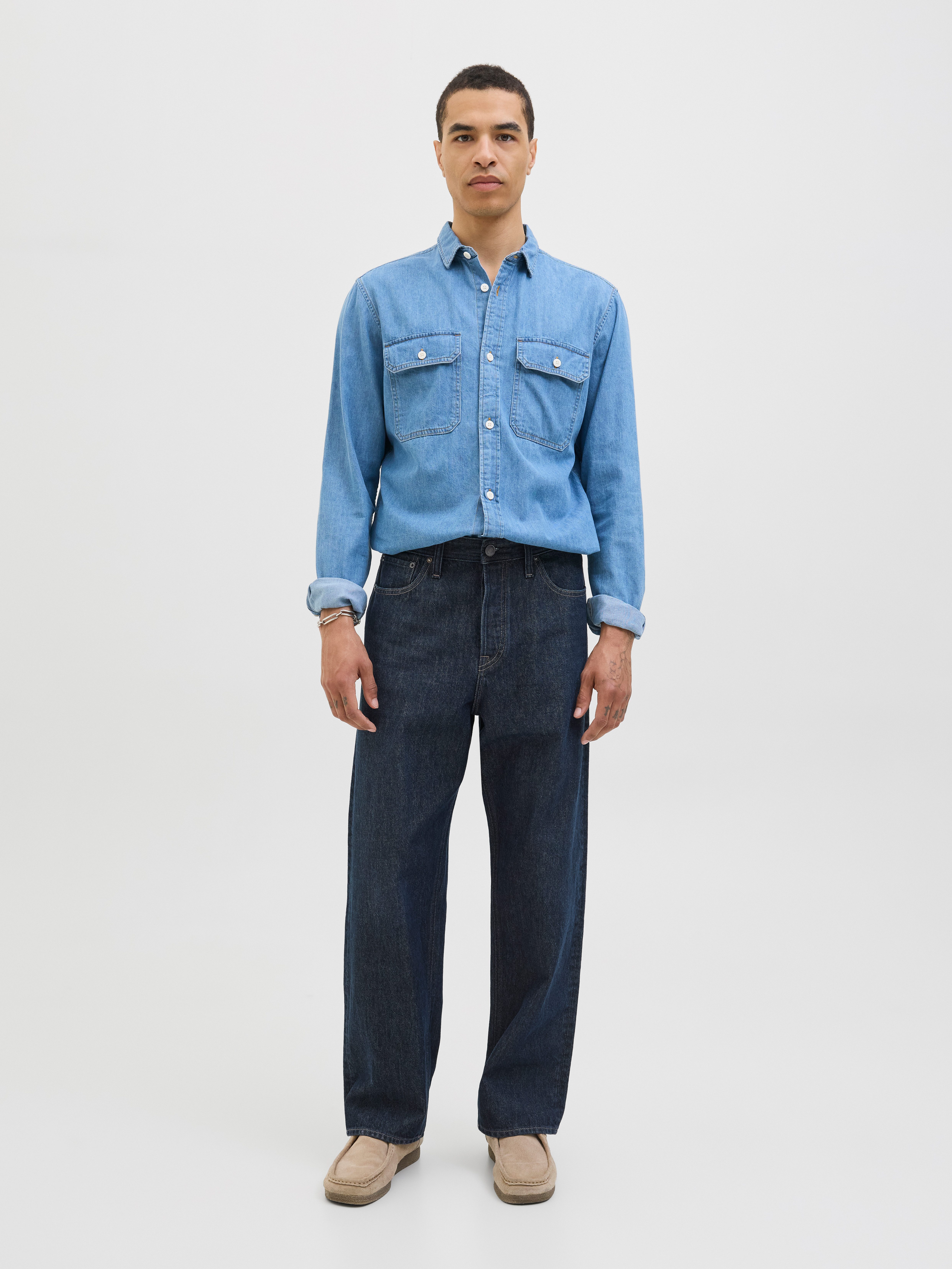 Jack & Jones Relax-fit-Jeans JJIALEX mit cleanem Look und Taschenvielfalt Baumwolle, relax fit – Bild 3 von 5