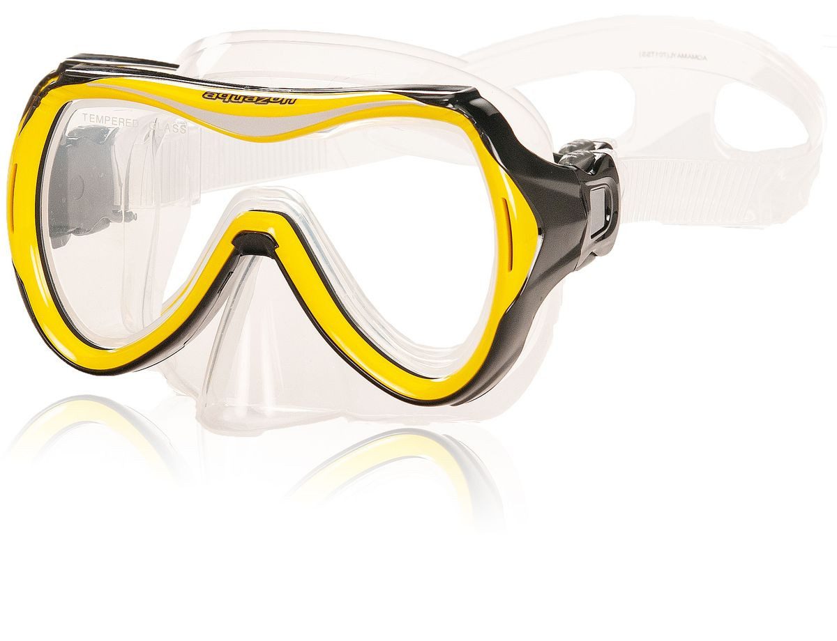 AQUAZON Taucherbrille MAUI, Schnorchelbrille für Kinder 7-12 Jahre, tolle Passform