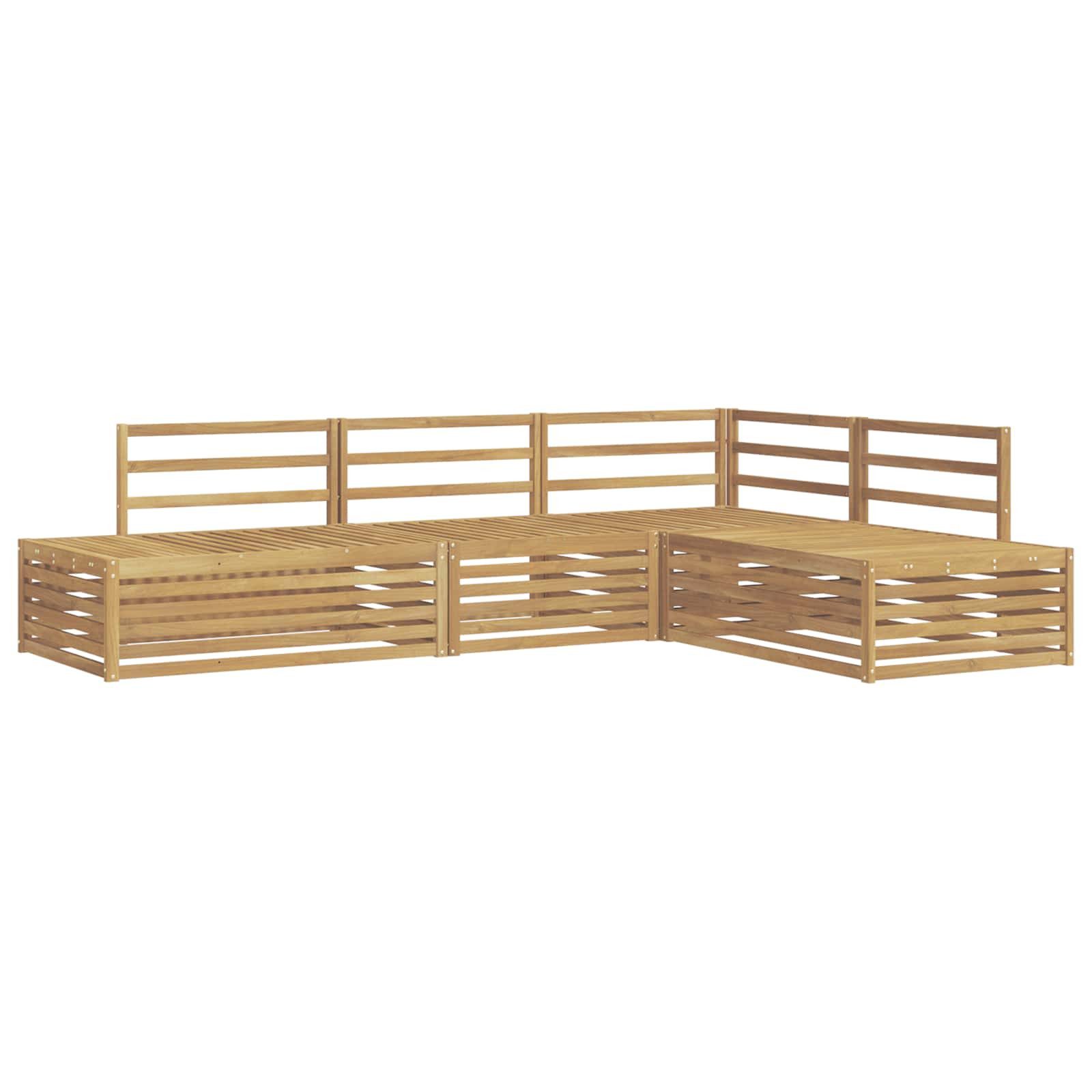 vidaXL Sofaelement Sofagarnituren 5 Stück 277,5 x 198,5 x 73 cm (5 St)