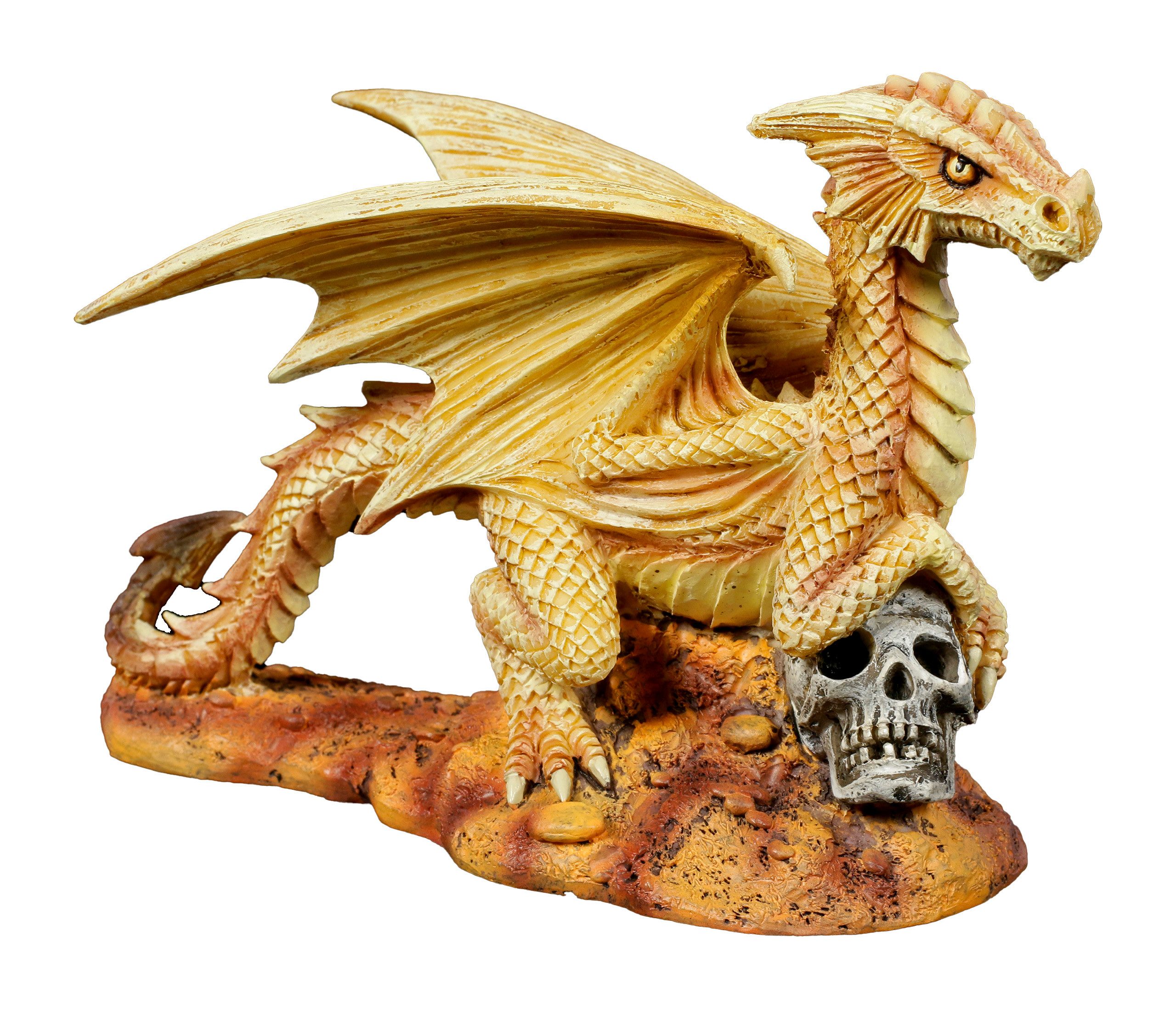Figuren Shop GmbH Fantasy-Figur Drachen Figur - Baby Desert Dragon - Anne Stokes Fantasy Gothic
