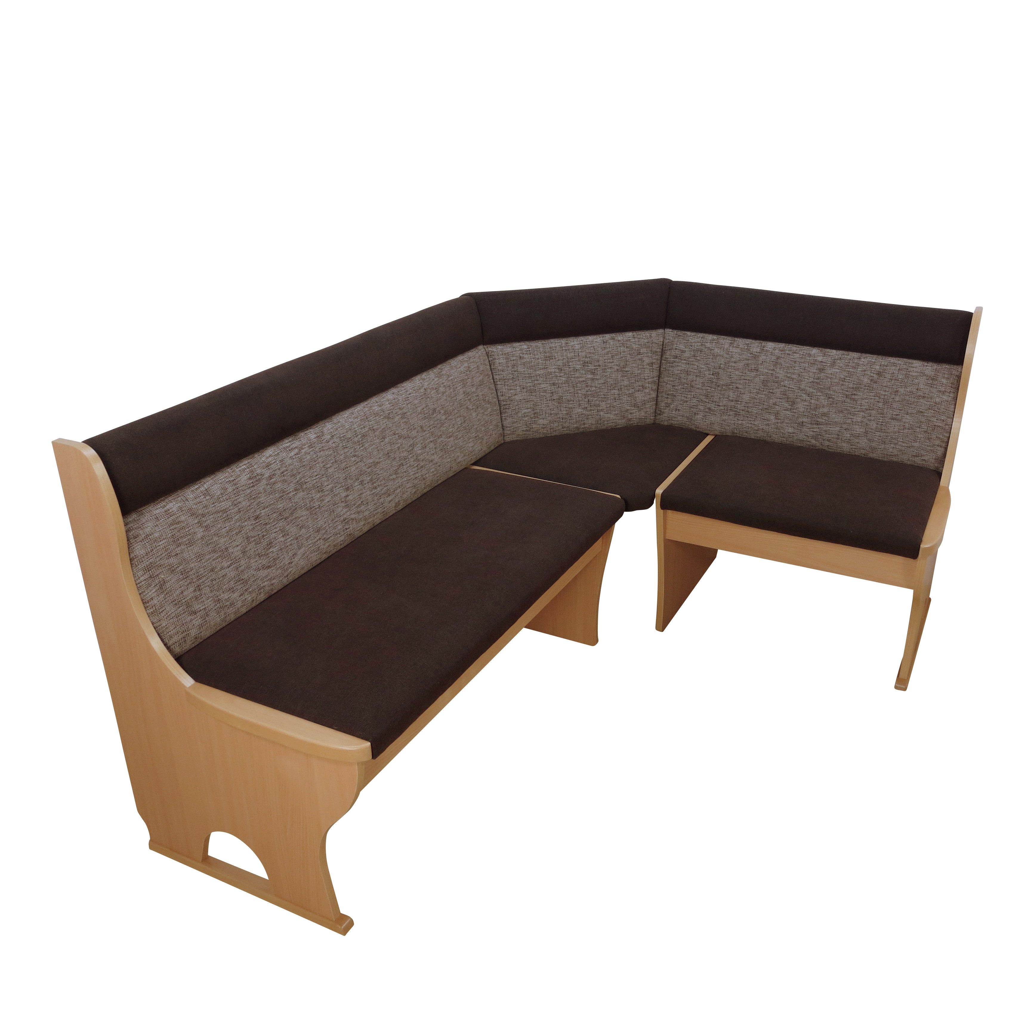 moebel-direkt-online Eckbank Madrid Schenkelmaß 125x165 cm
