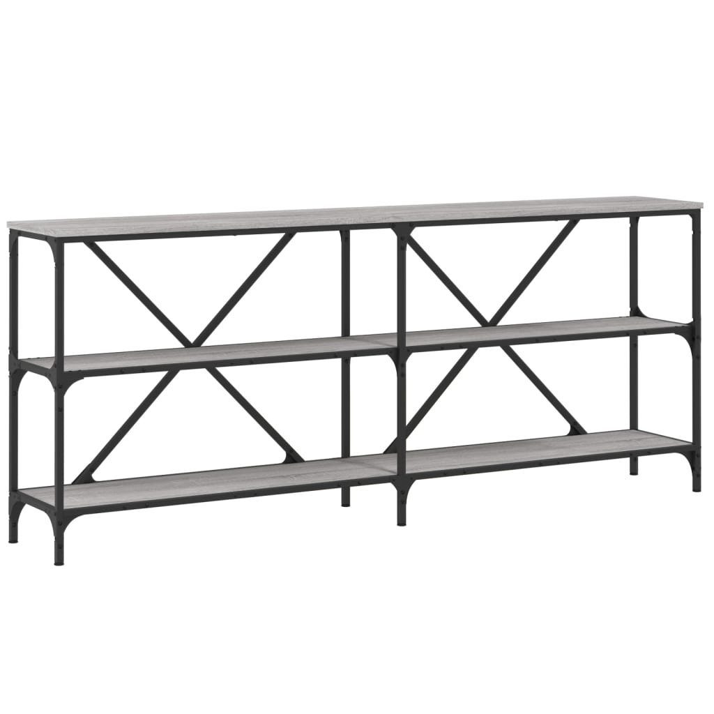 vidaXL Beistelltisch Konsolentisch Grau Sonoma 180x30x75 günstig online kaufen