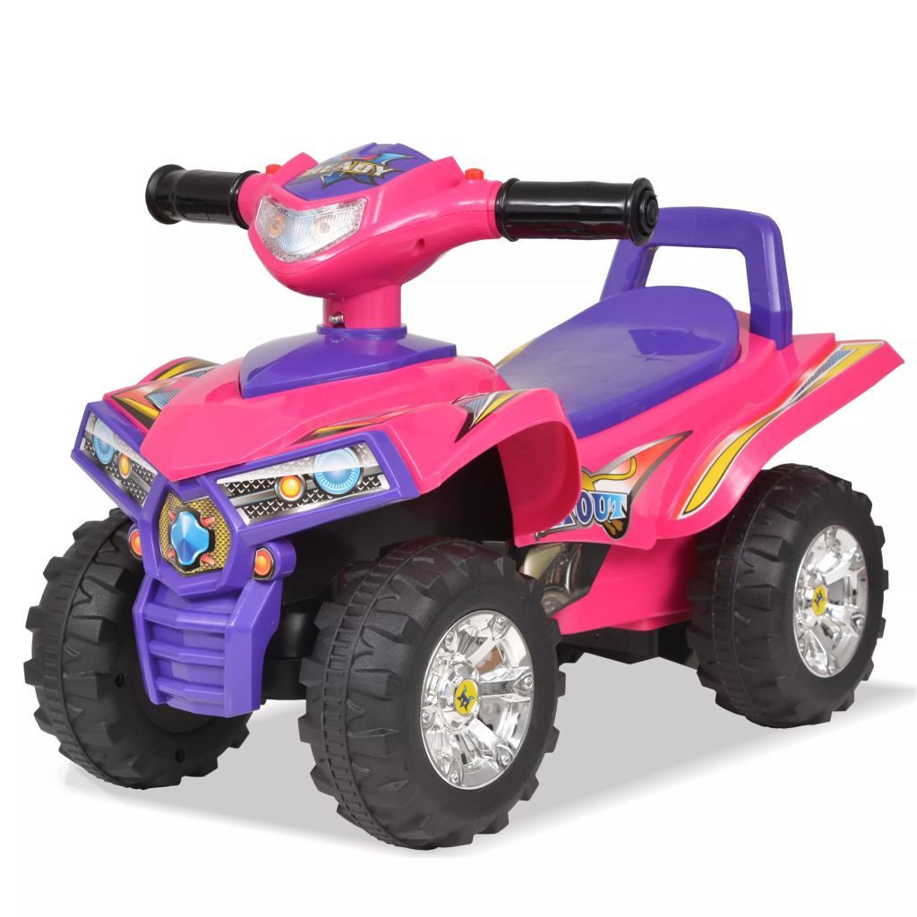 vidaXL Rutscherauto Laufauto Rutscher Kinderfahrzeug Geländefahrzeug ATV mit Sound und Lic