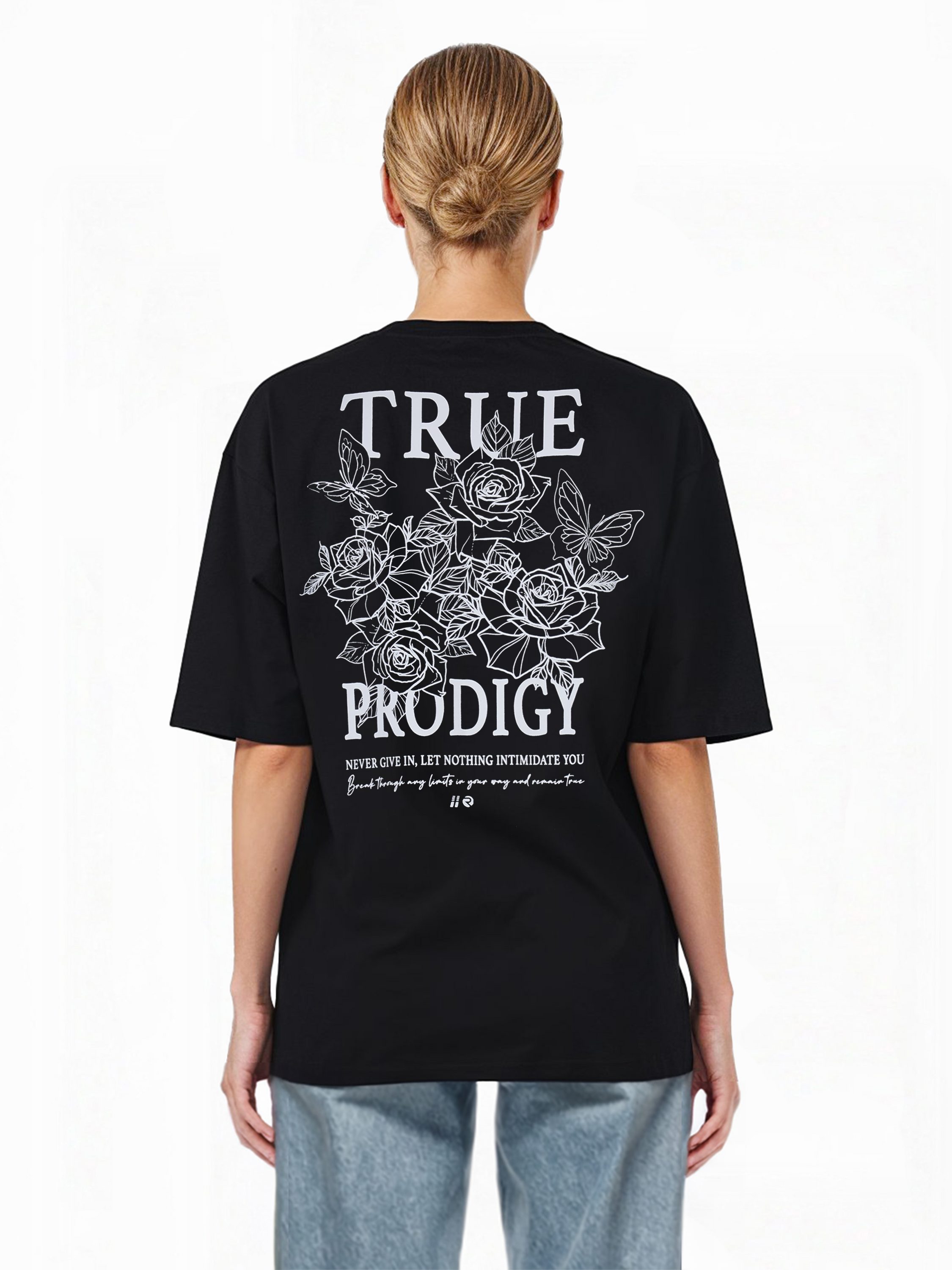 trueprodigy Oversize-Shirt Alex F Logoprint Rundhals günstig online kaufen